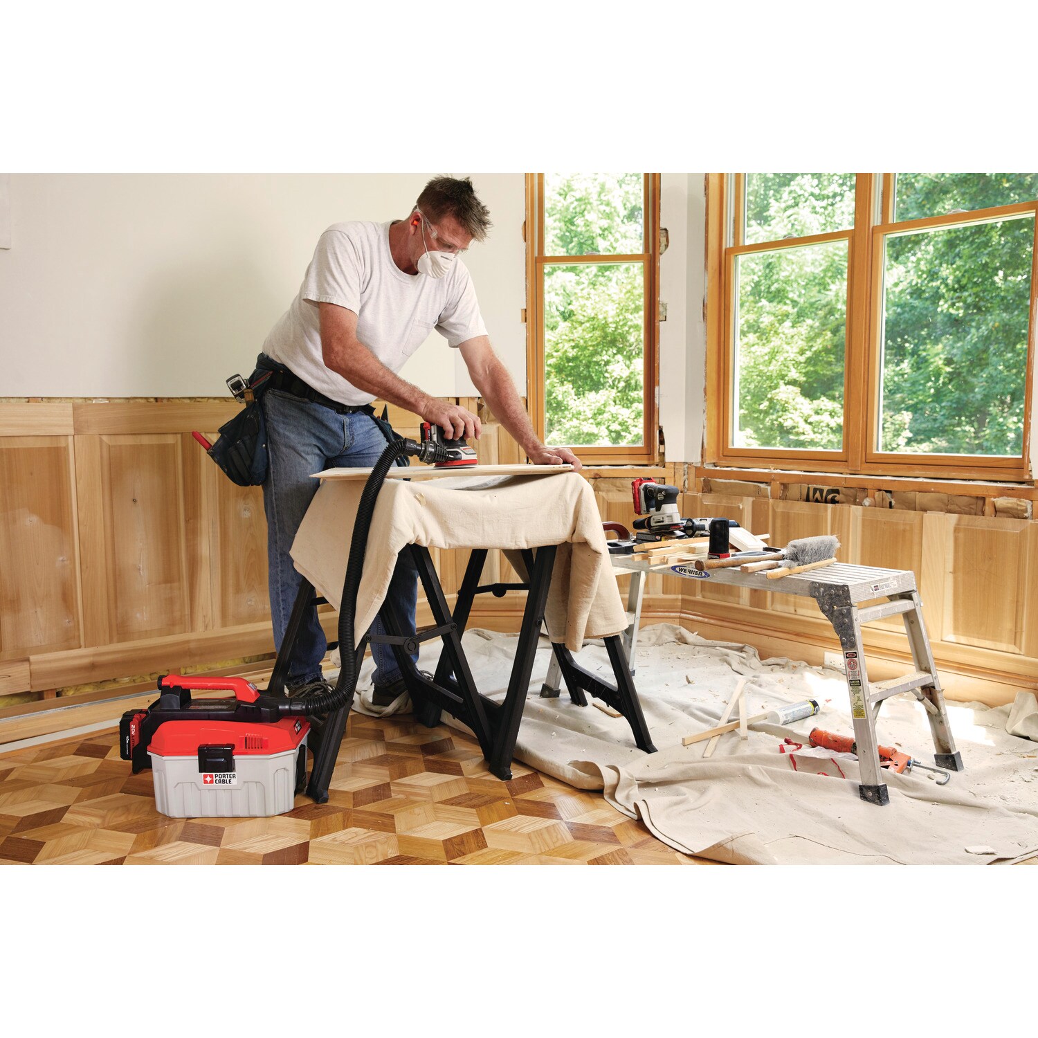 Porter cable pccw201b 20v max variable 2024 speed detail sander