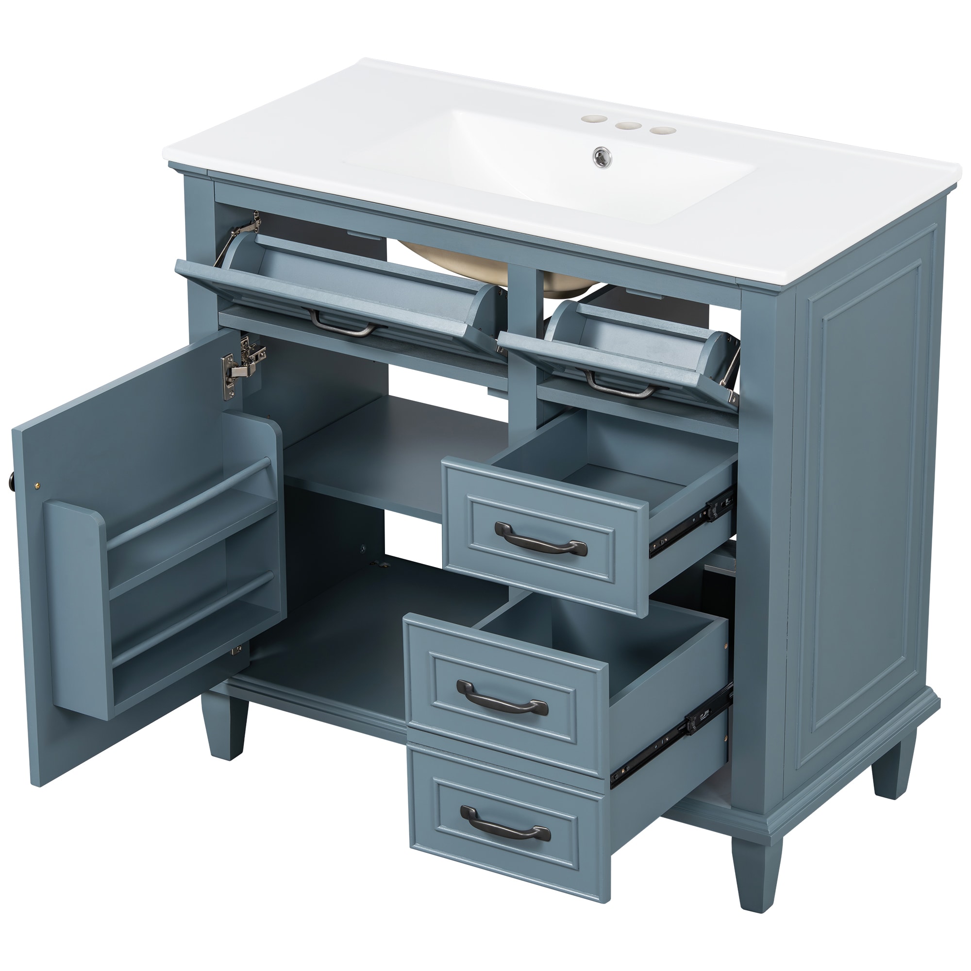 ModernLuxe L3P-N725P336554C Bath-Vanity-Combo - View #15