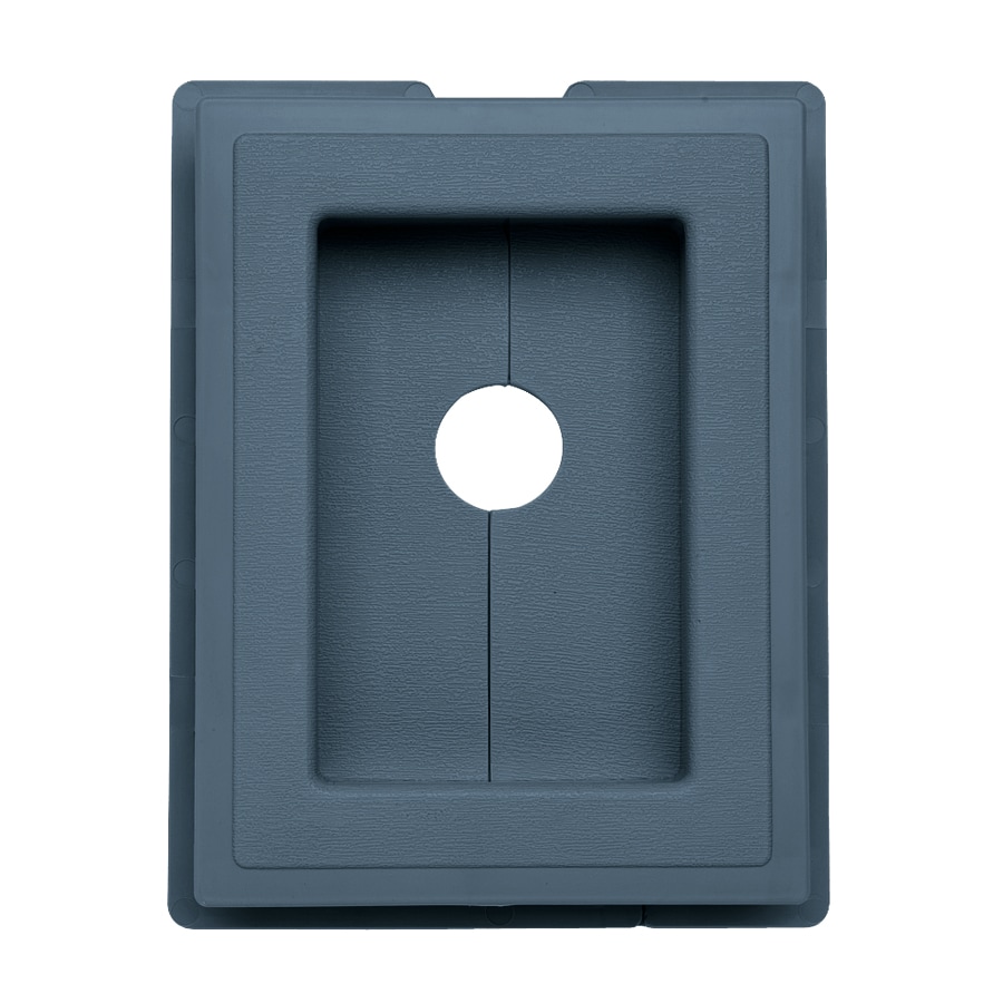 Ply Gem 139423 7.5-in x 1-in Bayou Vinyl Universal Mounting Block