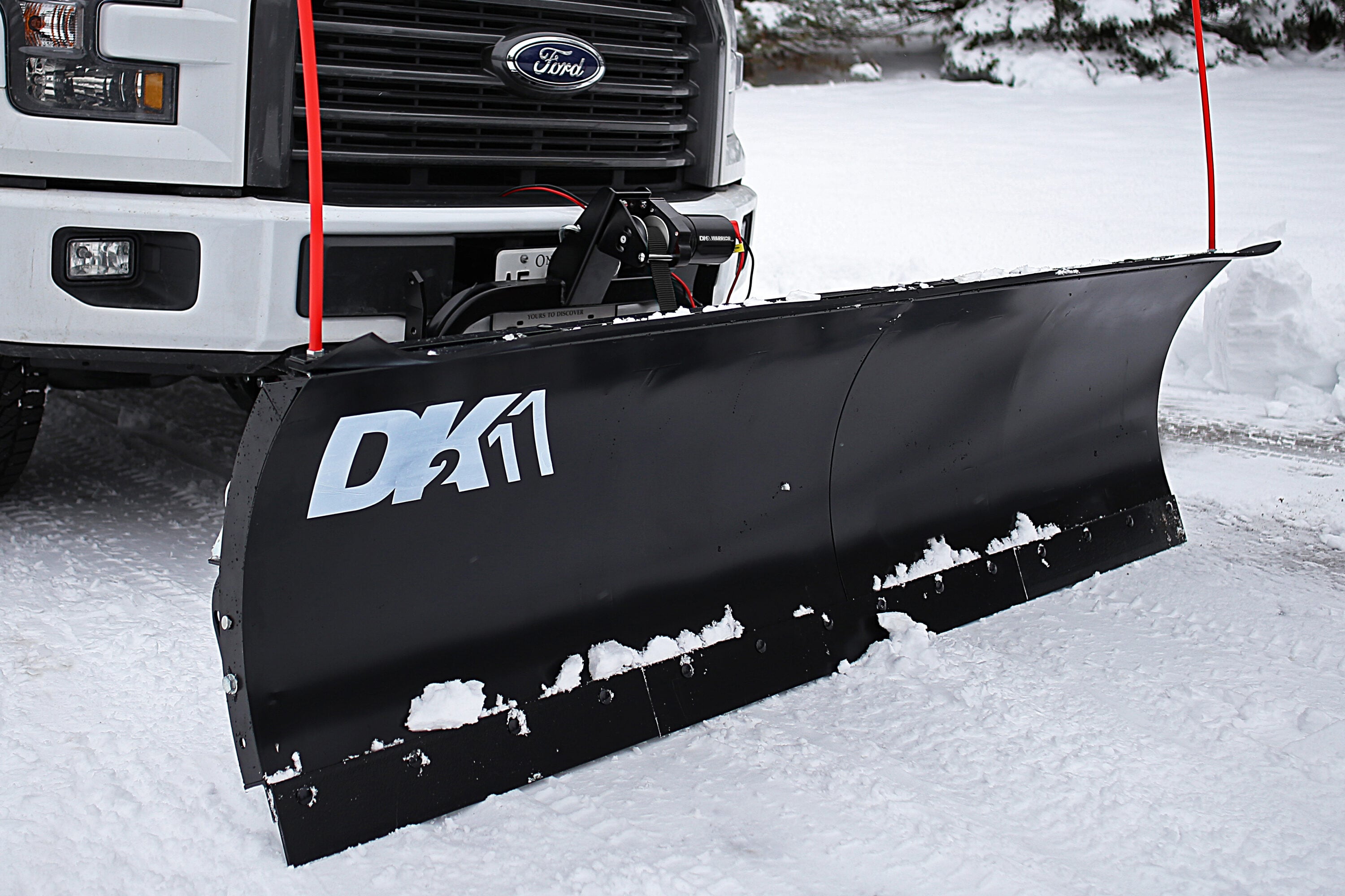 DK2 Rampage 82-in W X 19-in H Steel Snow Plow In The Snow Plows ...