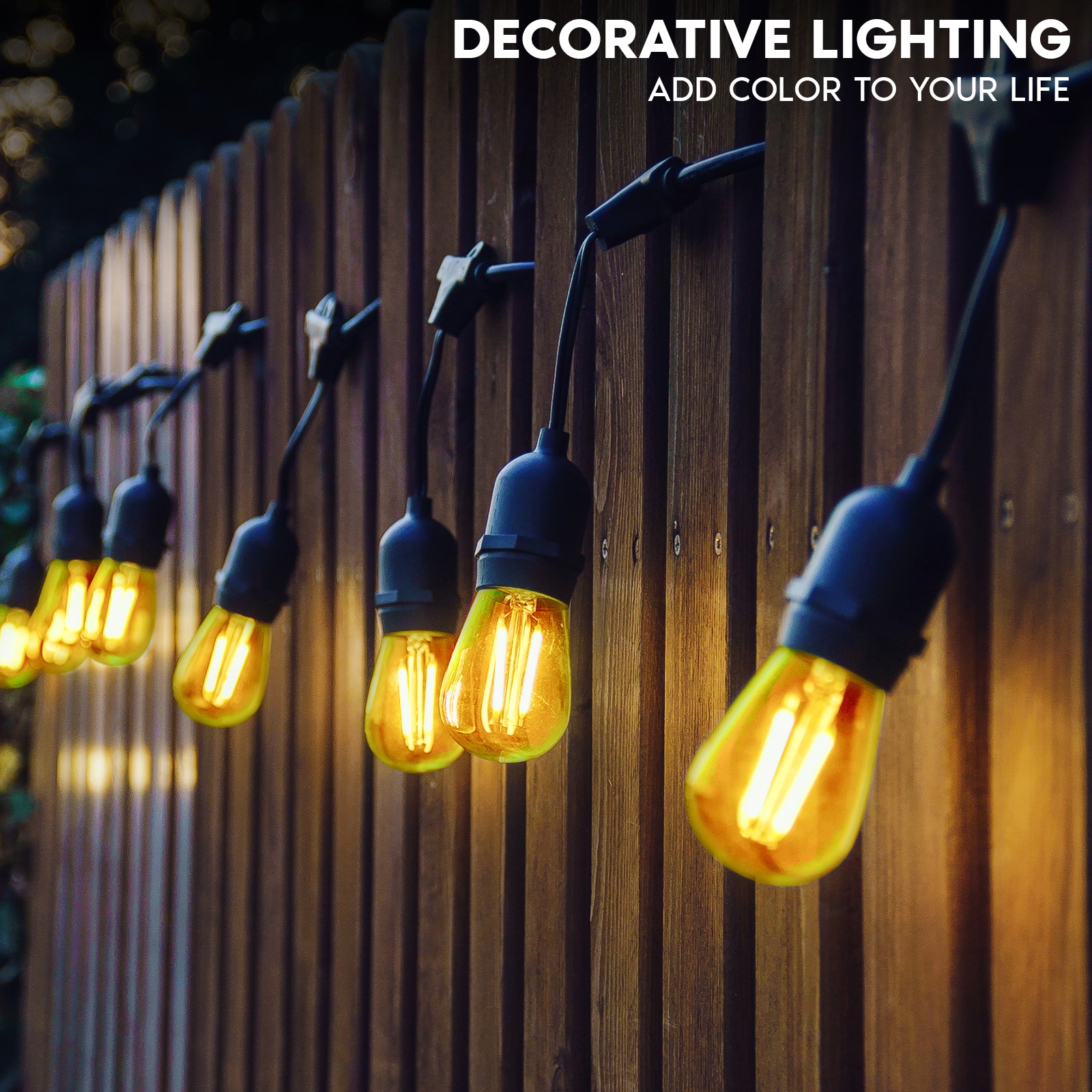 yellow outdoor led light bulbs