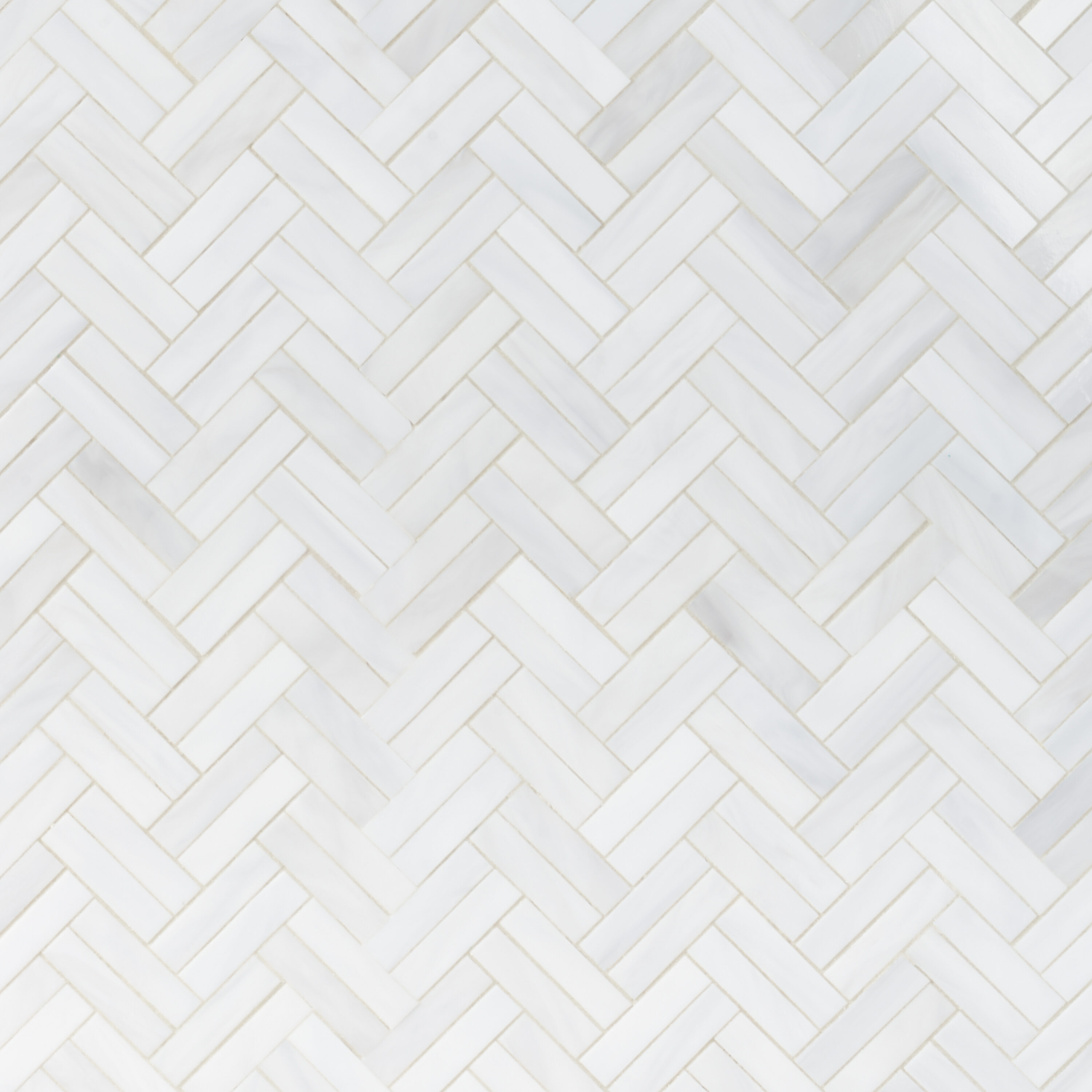 Artmore Tile Gala Cloud White 13-in x 14-in Polished Glass Herringbone ...