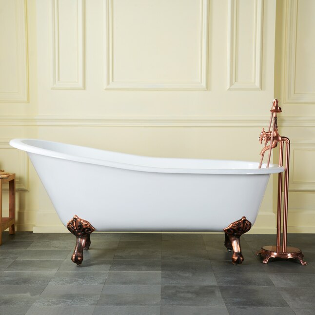 Kingston Brass Tazatina 30 31 In W X 54, How To Secure A Bathtub