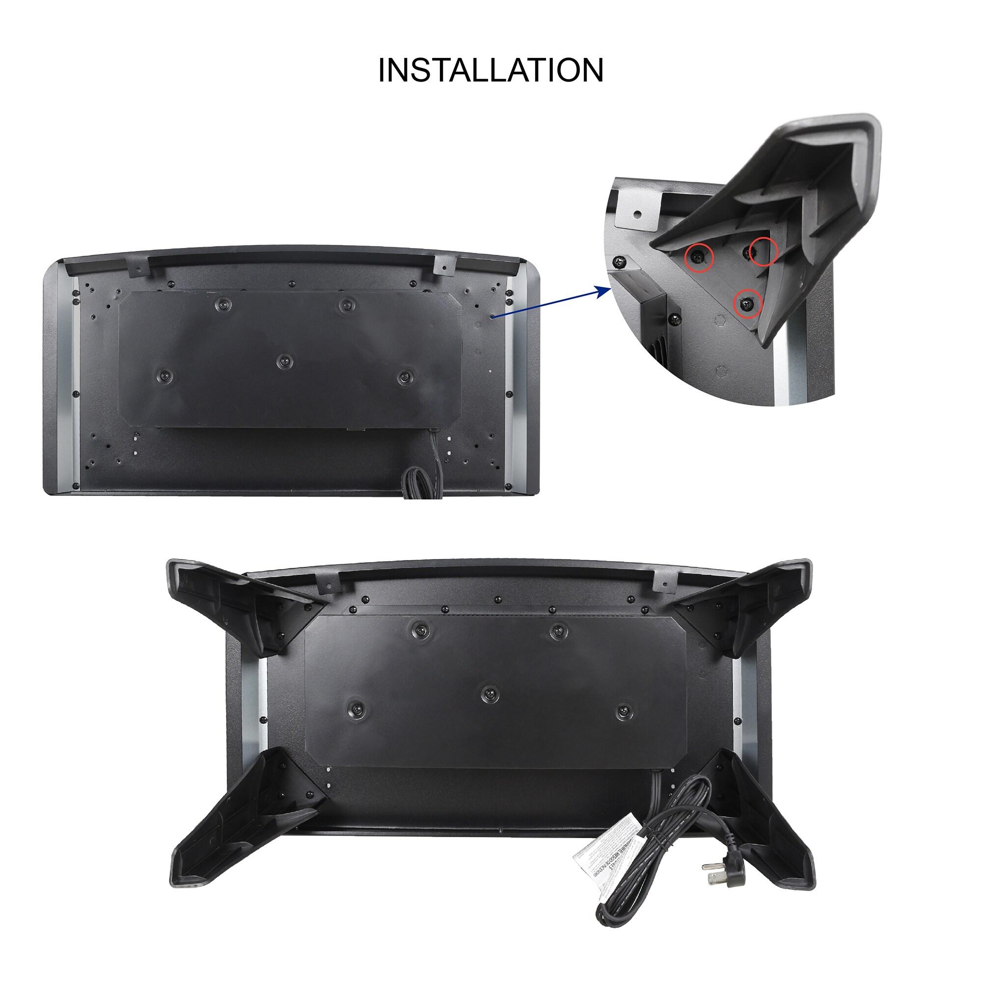 SINOFURN SYC070009BK Electric-Fireplaces - View #11