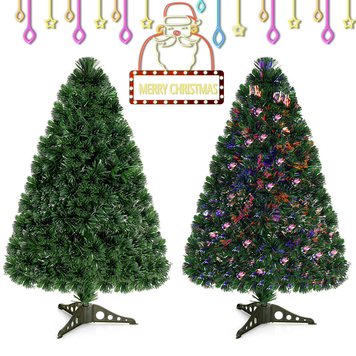 Costway CM20523 Artificial-Christmas-Trees - View #5
