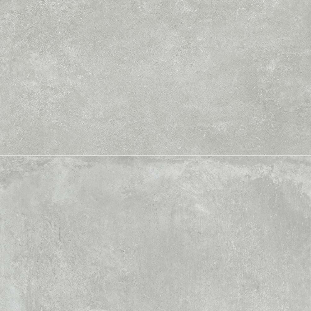 The Tile Life TGROU2448GR Ledger Gris 24-in x 48-in Matte Porcelain Cement Look Floor and Wall Tile (15.49-sq. ft/ Carton)