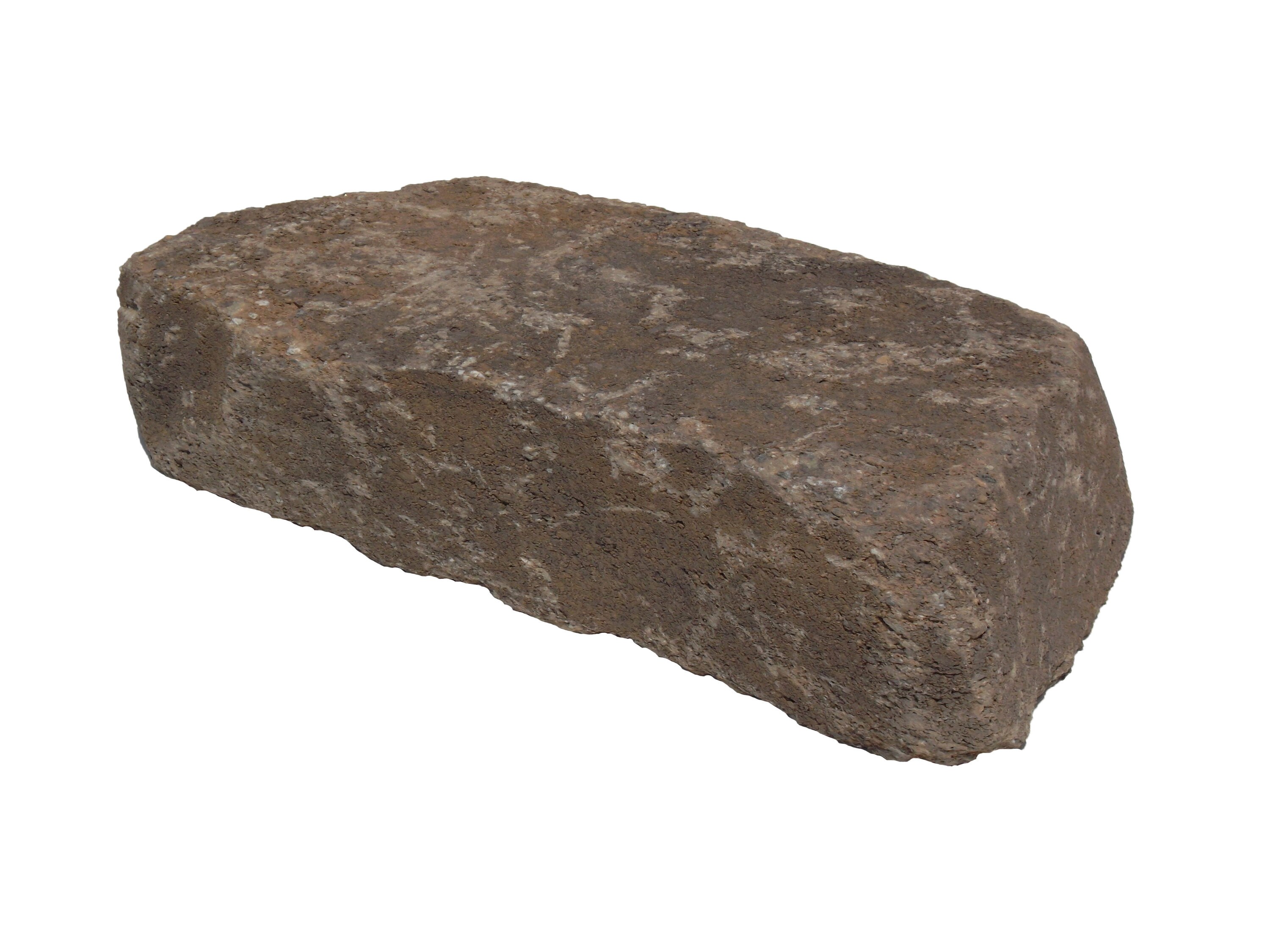  205636 5.8-in H x 17.7-in L x 7-in D Tranquil Concrete Retaining Wall Block
