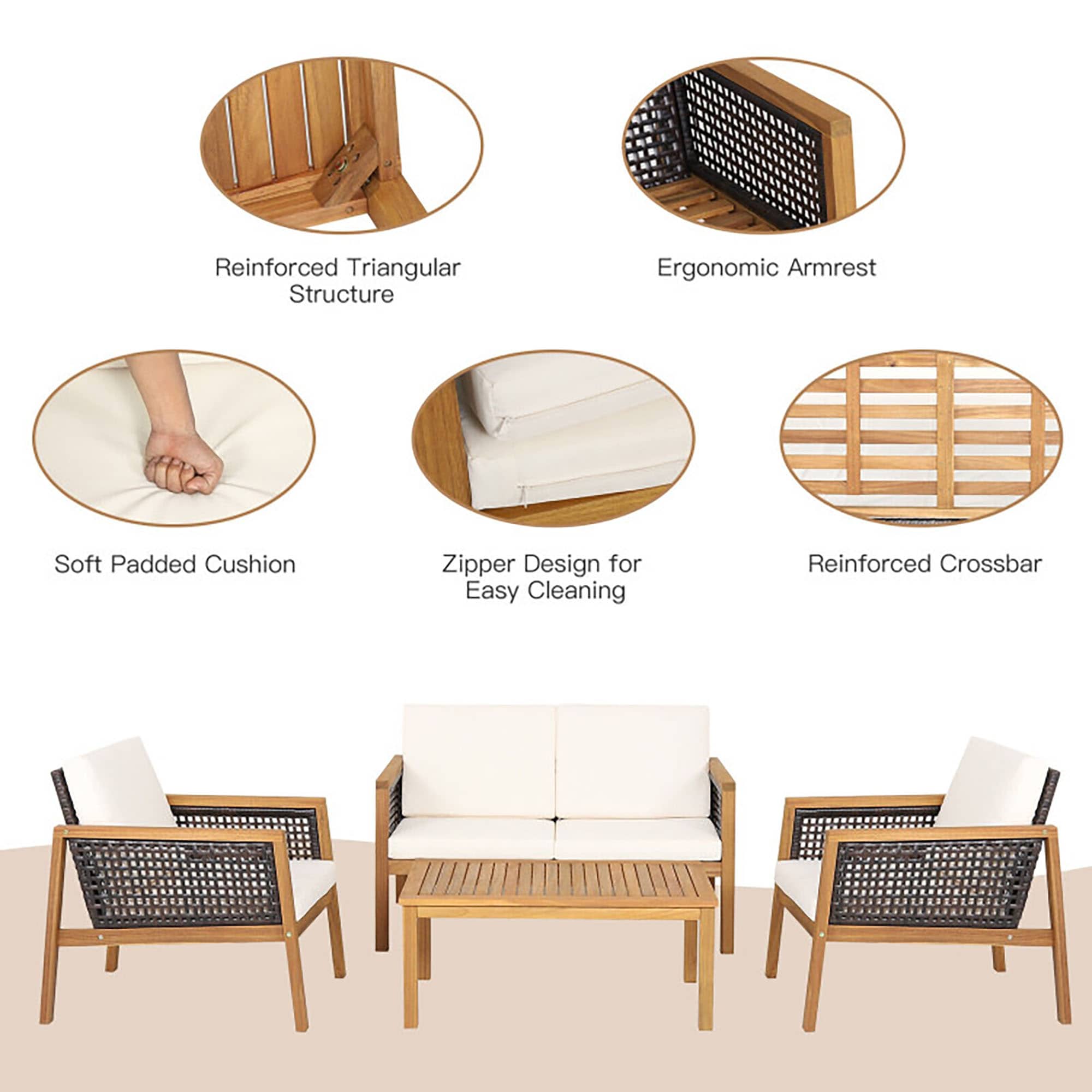 CASAINC BH-WY000109AAA Patio-Conversation-Sets - View #4