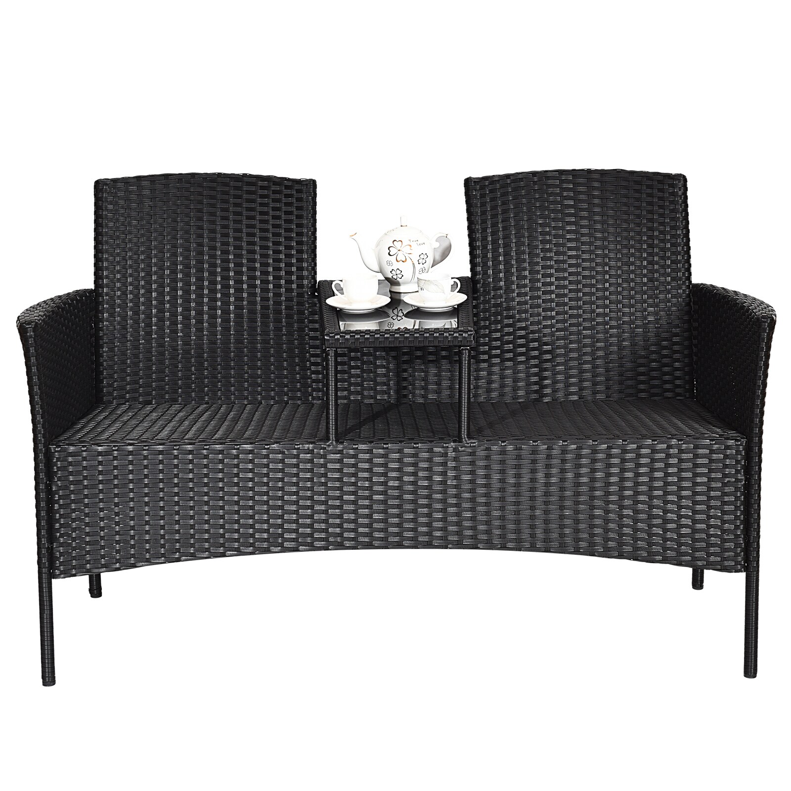 Slickblue D-CO-ER33236WH Patio-Conversation-Sets - View #2