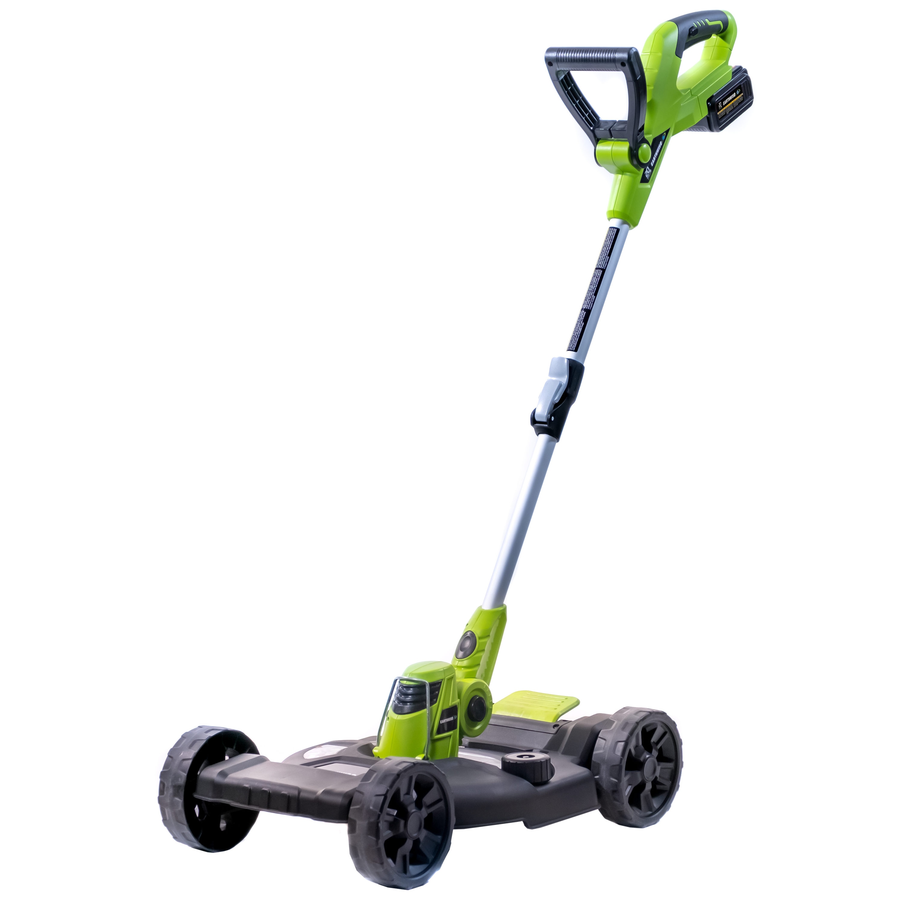 Removable Wheeled Deck for 12 in. Electric Straight Shaft Single Line  3-in-1 String Grass Trimmer/Lawn Edger/Push Mower