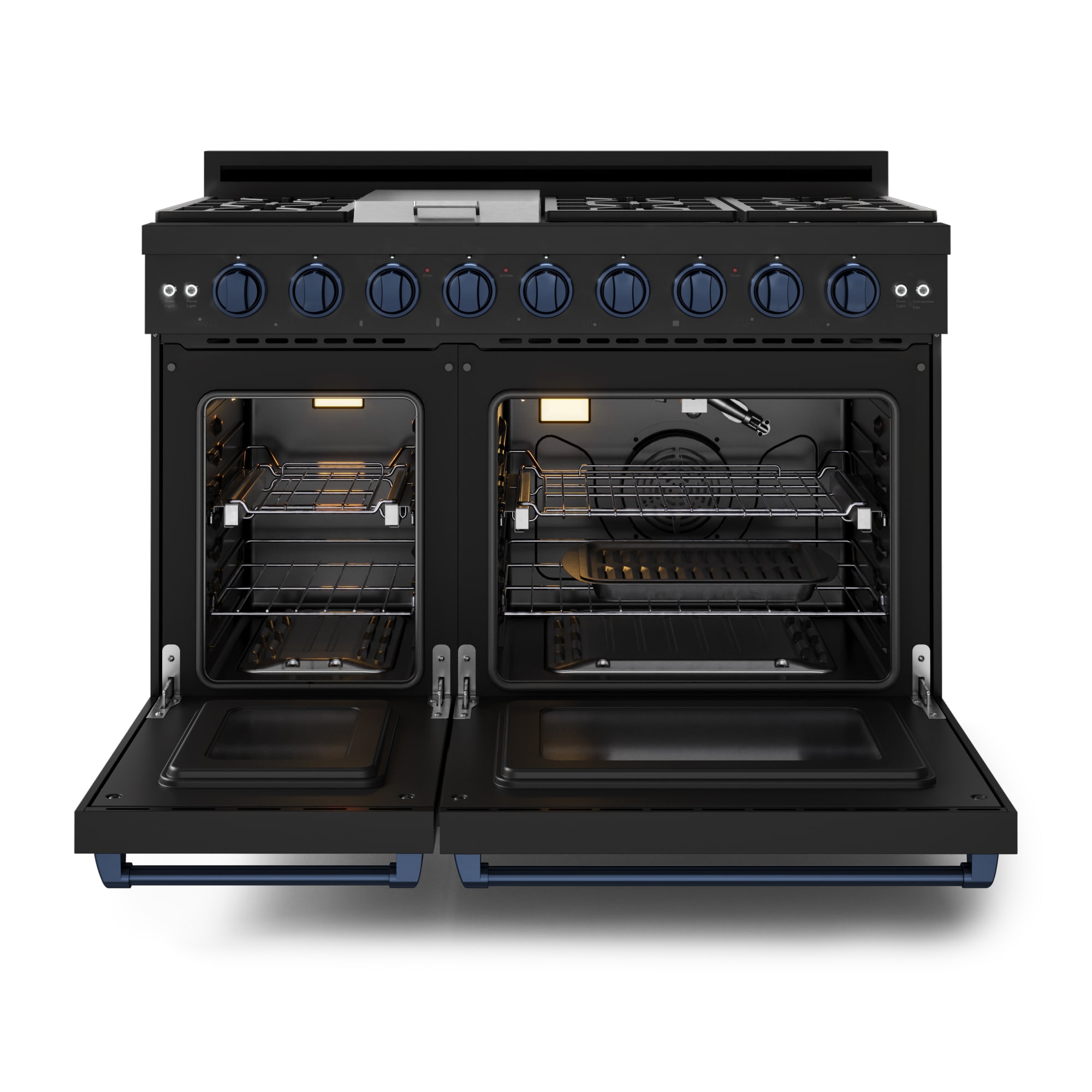 Thor Kitchen RSG48EBLP-BLU Double-Oven-Gas-Ranges - View #4