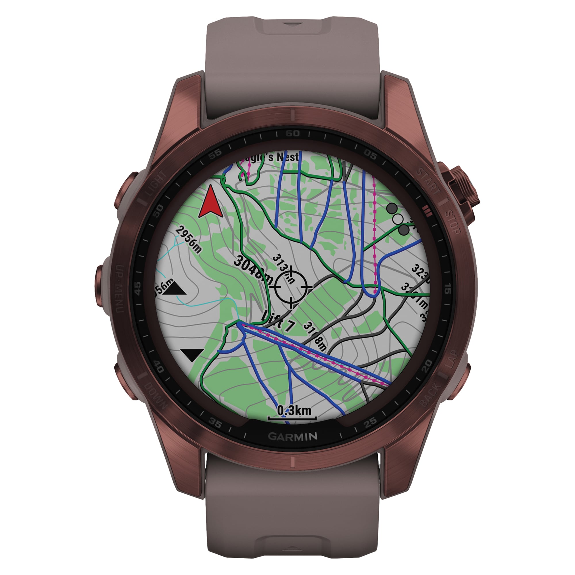 Garmin fēnix 7S Sapphire Solar Multisport GPS Smartwatch (Dark 