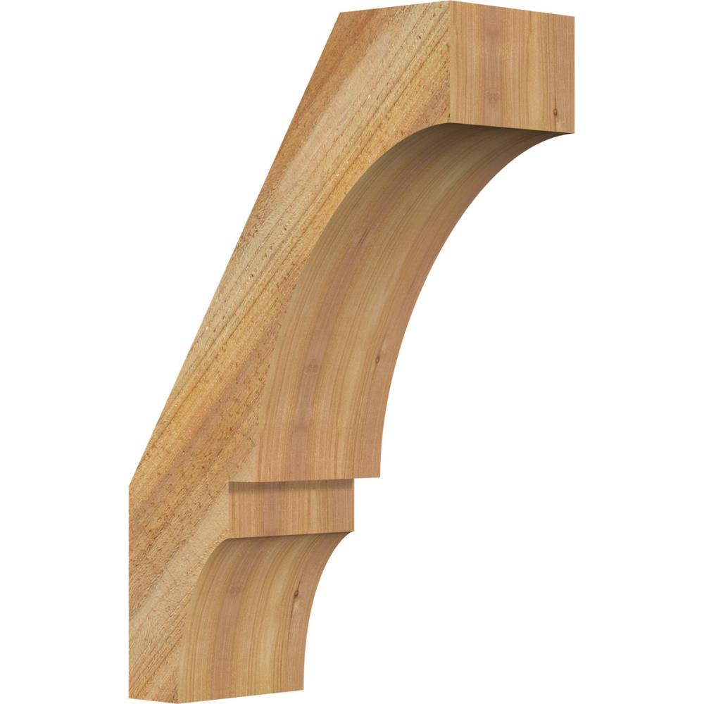 Ekena Millwork BRC06X14X22BOA00RWR 6-in x 14-in x 22-in Western Red Cedar Unfinished Wood Balboa rough sawn