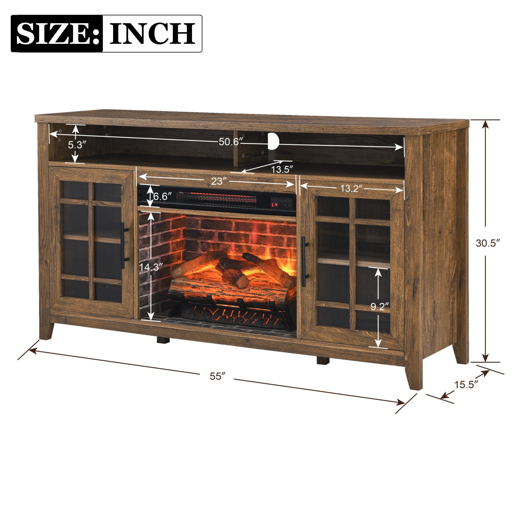 Dexmalle W1769132634 Electric-Fireplaces - View #5