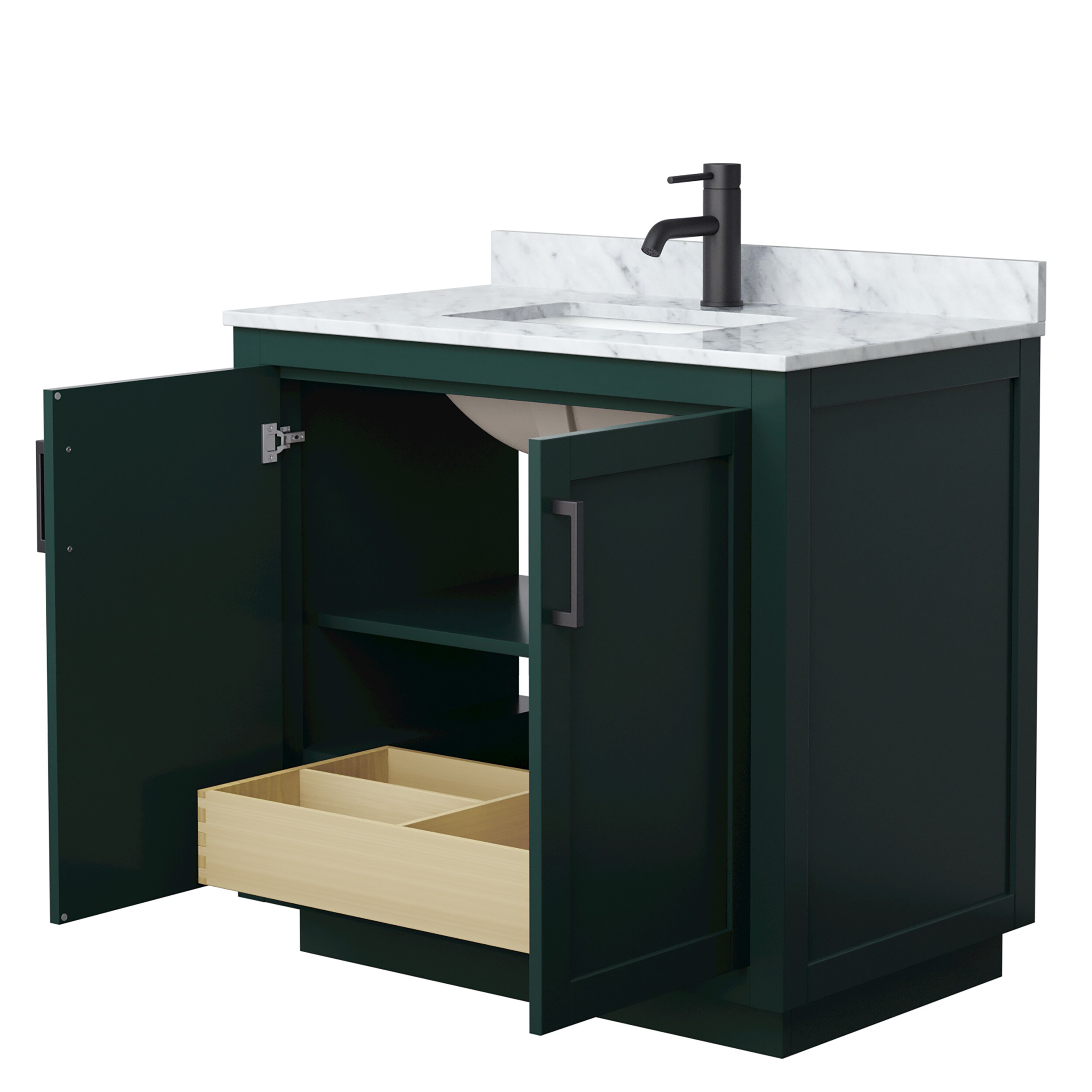 Wyndham Collection WCF292936SGKCMUNSMXX Bath-Vanity-Combo - View #3