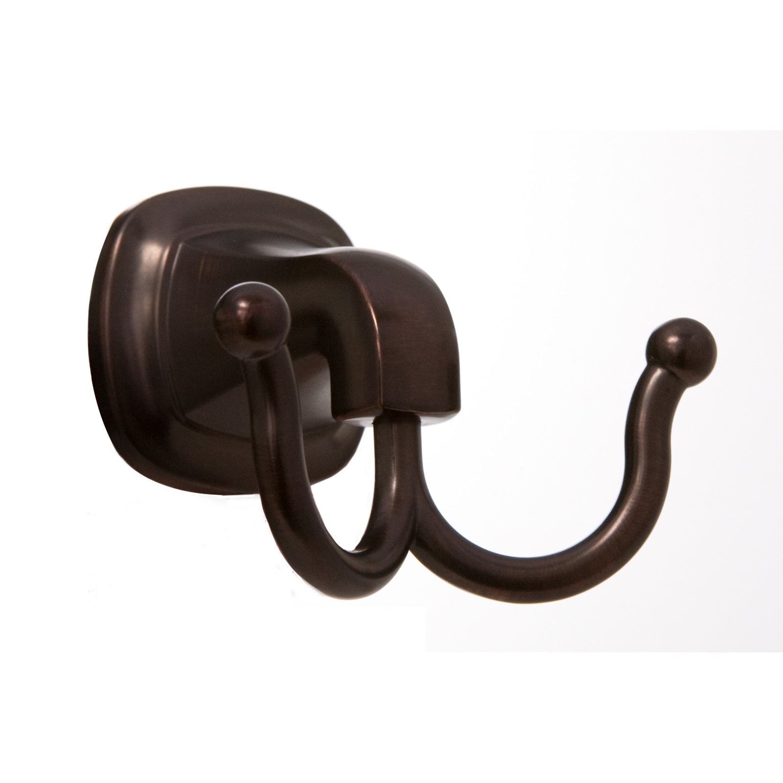 Oil rubbed bronze double hook hot sale