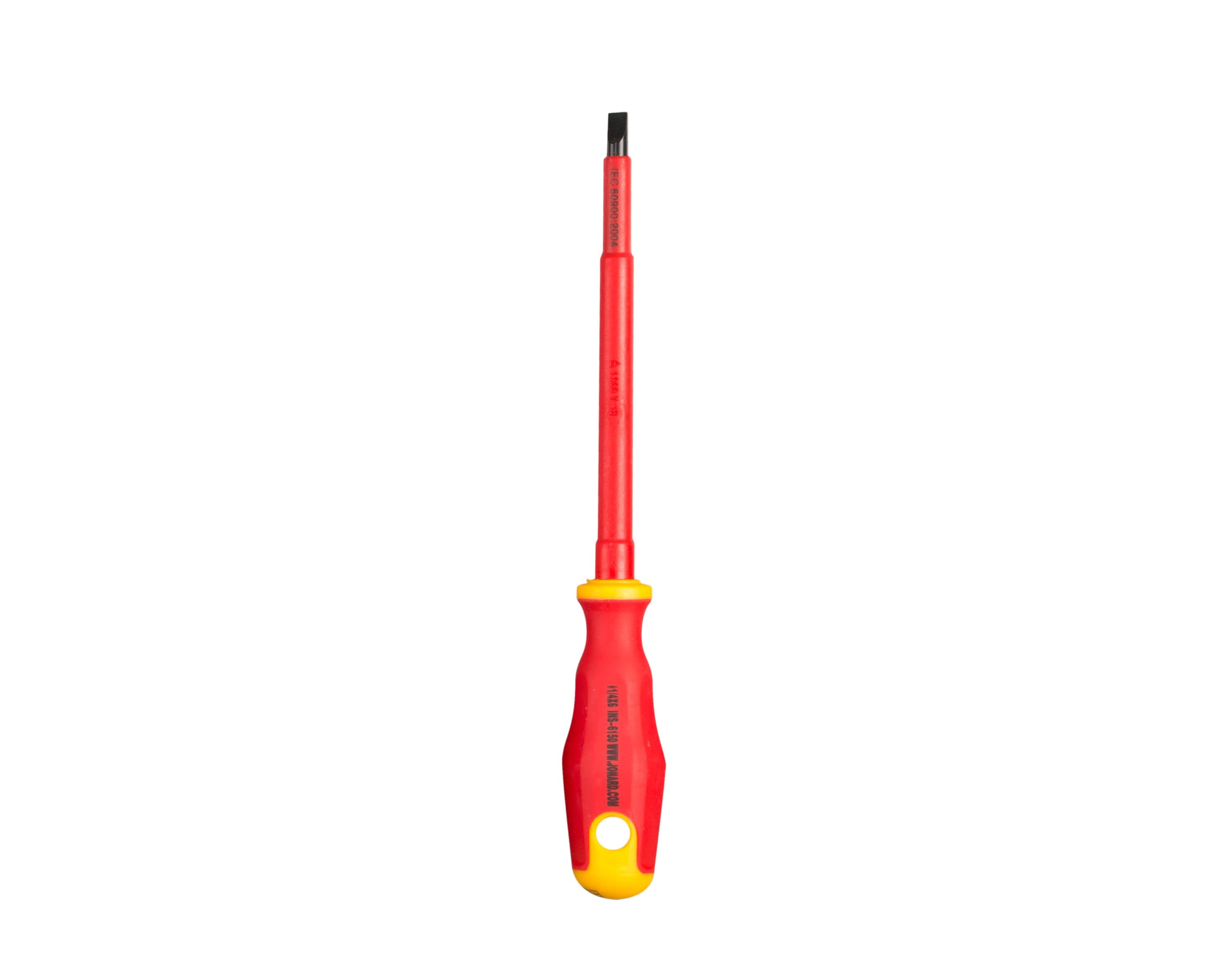 Jonard Tools INS-6150 1/4-in 6-in Magnetic Flathead Screwdriver