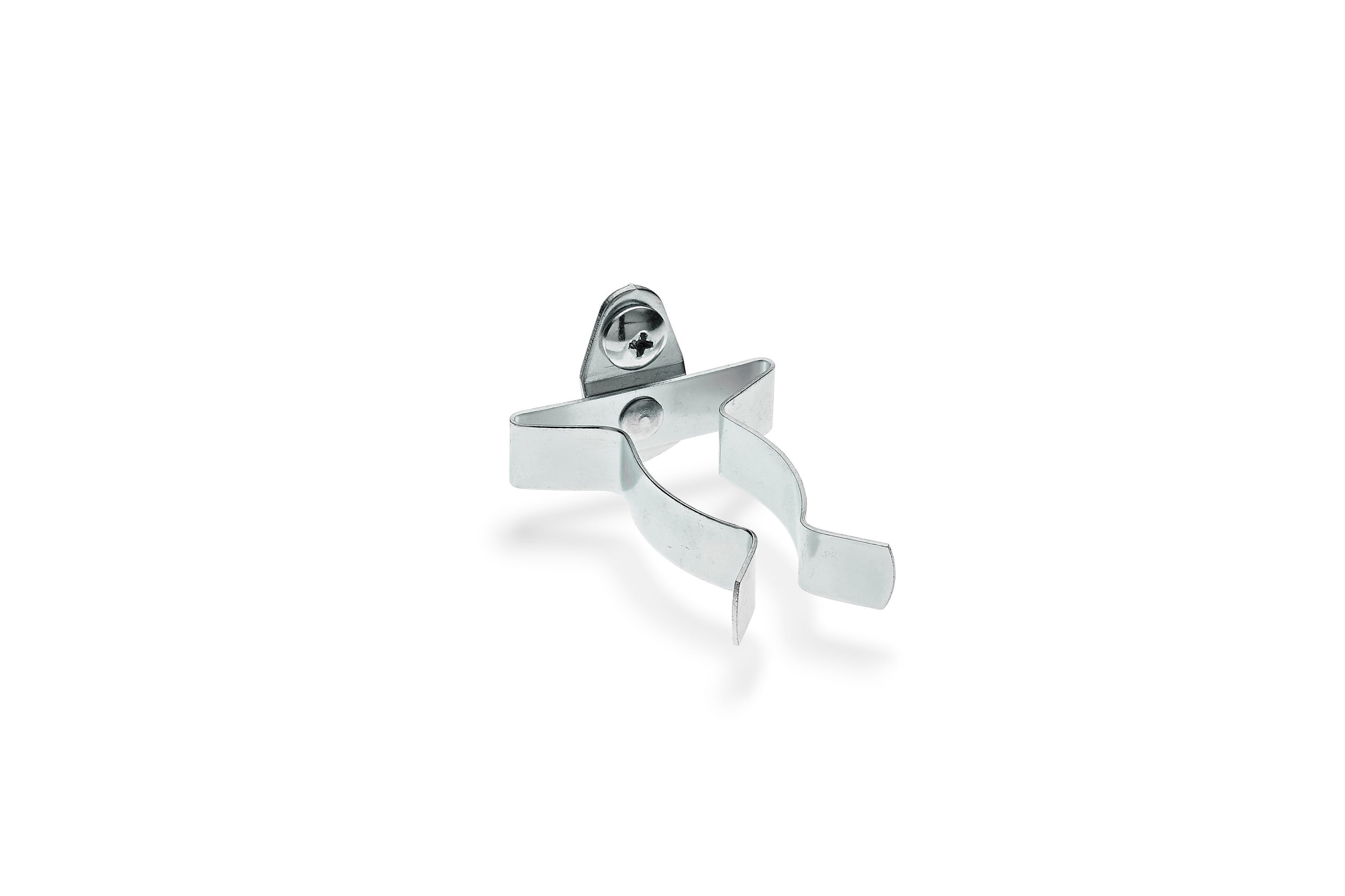 Triton Products 73120 DuraHook 5 -Piece Steel Pegboard hook in Chrome 2.1875-in W x 2.1875-in H