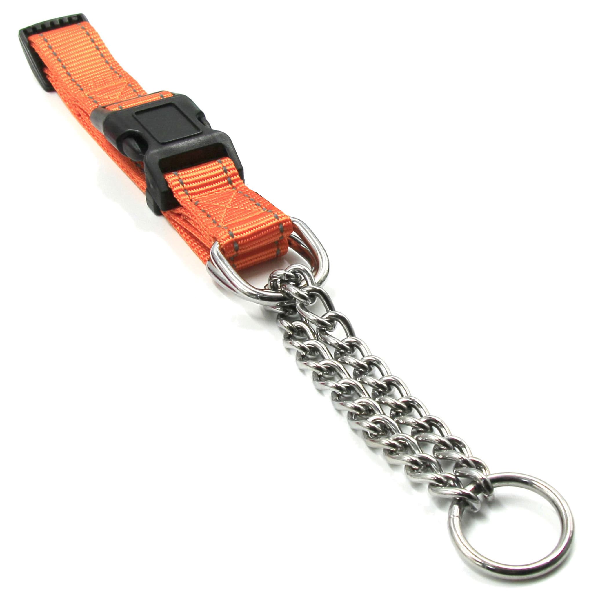 Pet Life CL15ORMD Orange Dog collar , Large