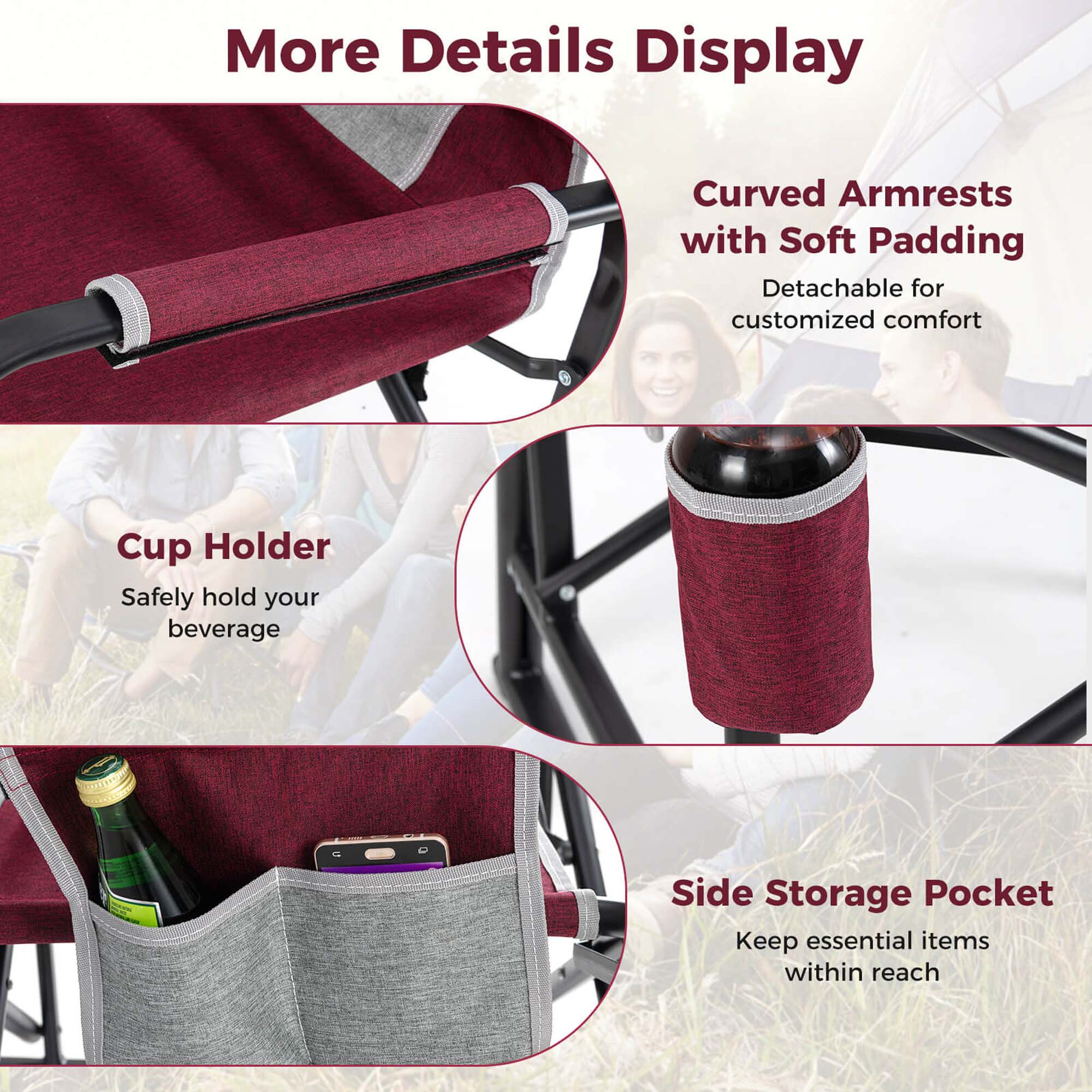 Costway HCST04987 Patio-Chairs - View #4