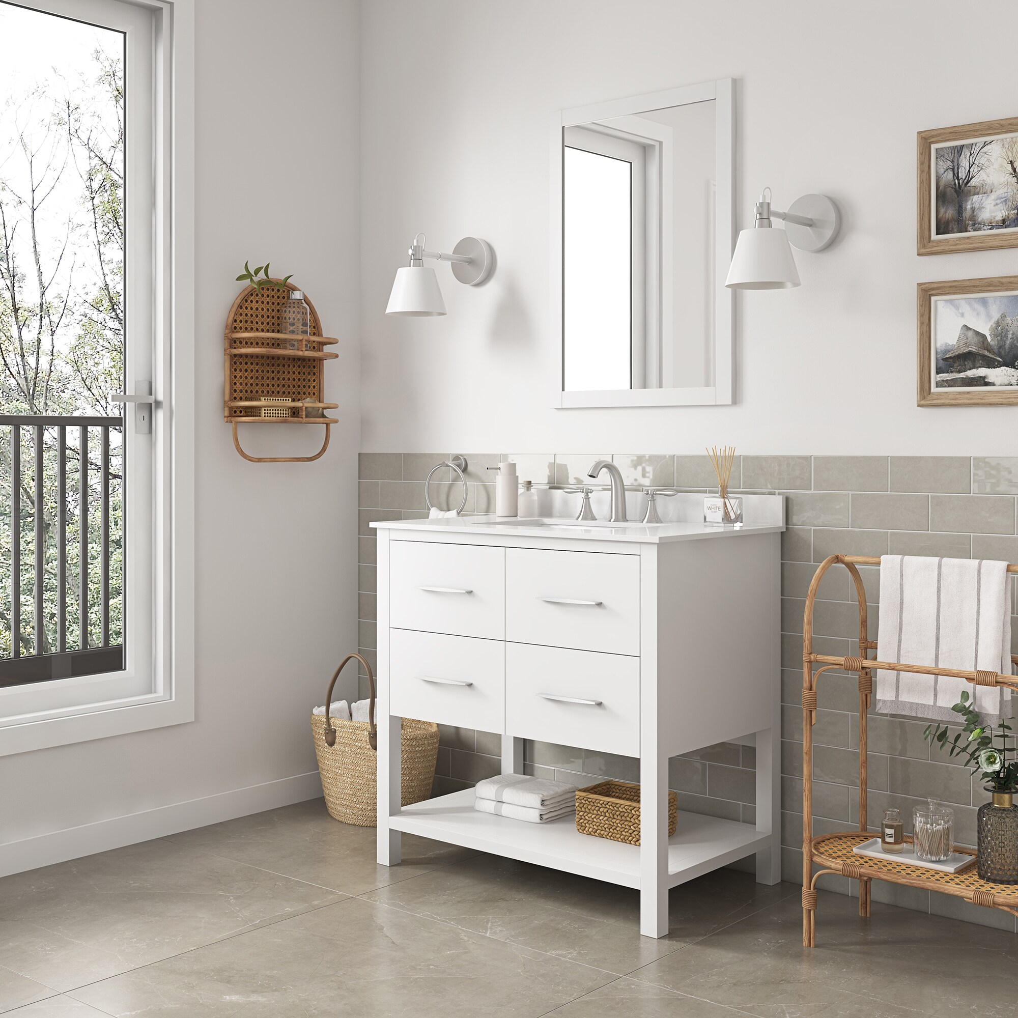 Origin 21 SANFORD-36W Bath-Vanity-Combo - View #15