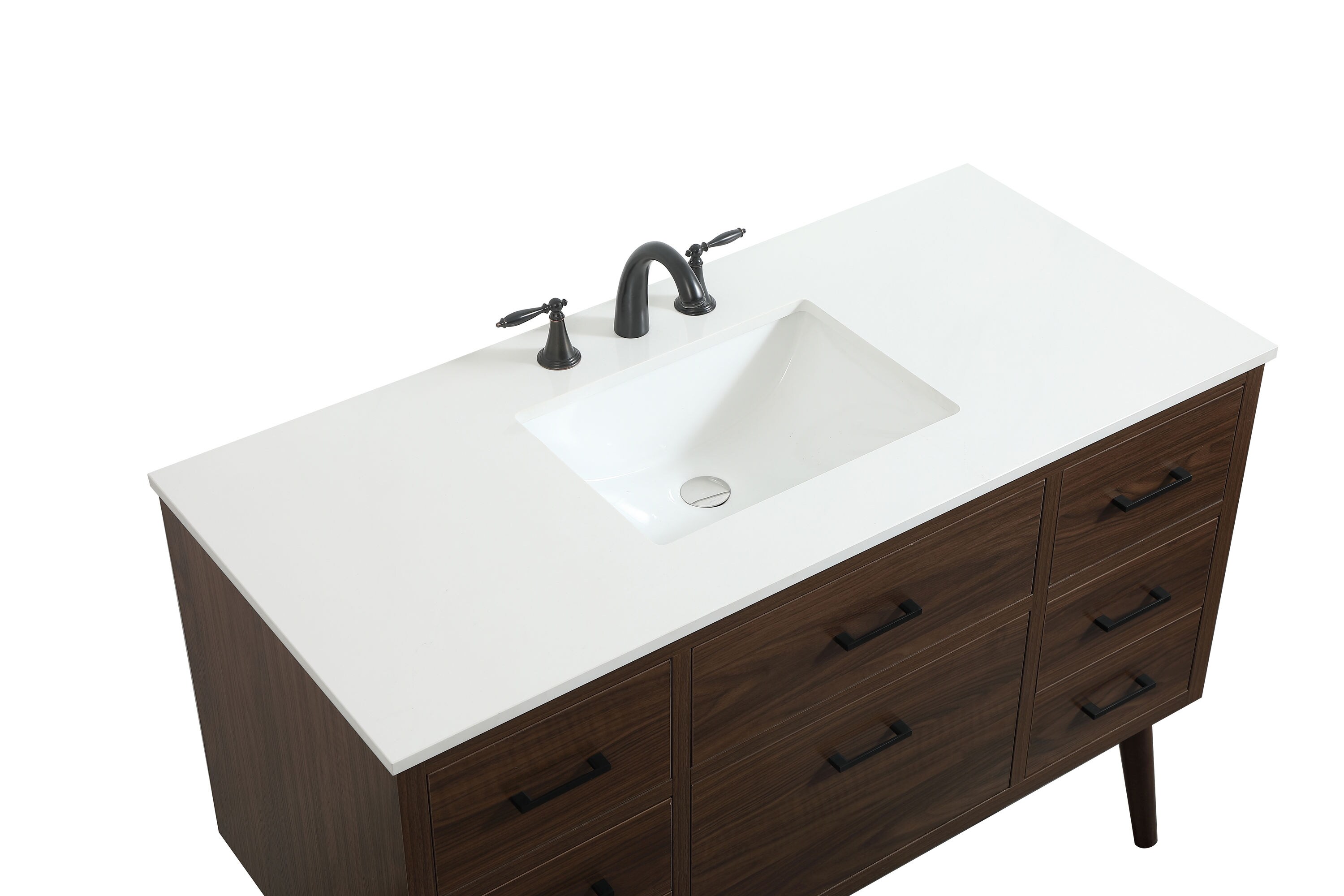 Elegant Decor HF123144MWT Bath-Vanity-Combo - View #11