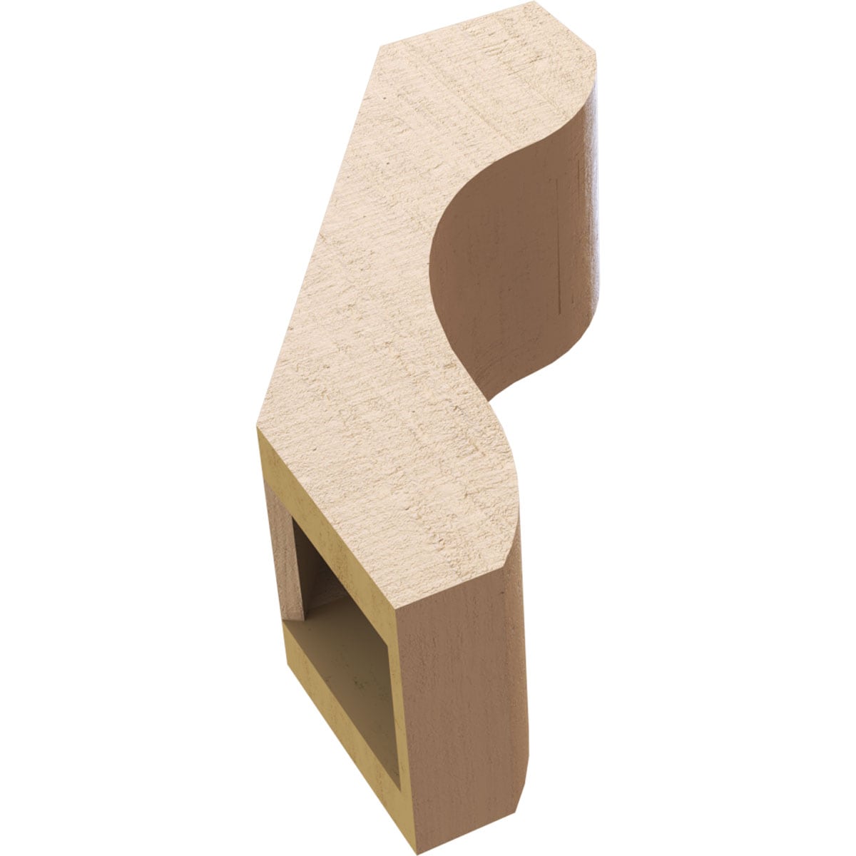 Ekena Millwork BRCUR05X10X14STARCPR braces - View #7