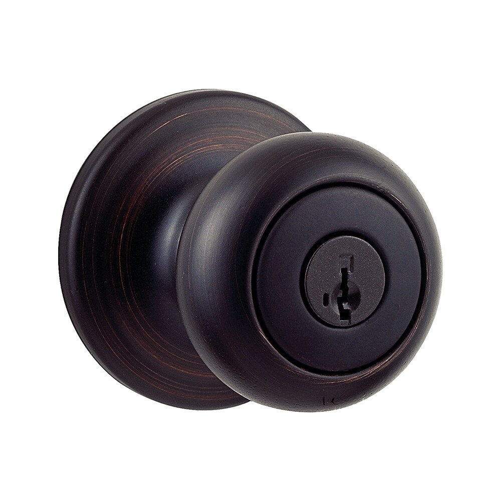 Kwikset 740PE 11P SMT Signature Phoenix Venetian Bronze Smartkey No Deadbolt Keyed Entry Door Knob