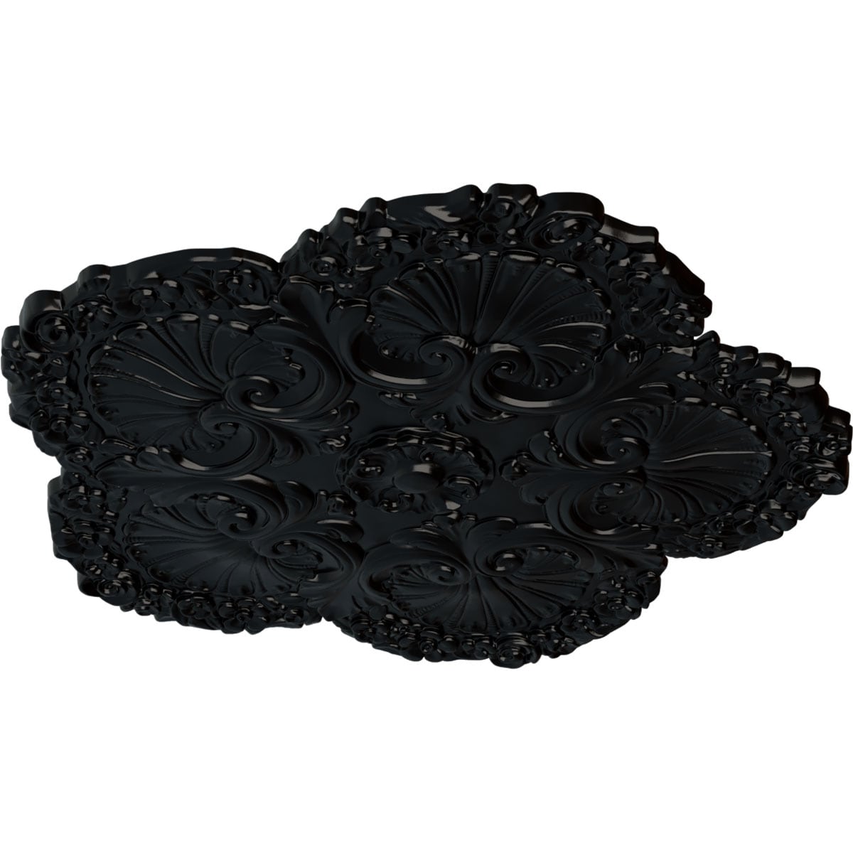 Ekena Millwork CM25SHBLF Ceiling-Medallions - View #2