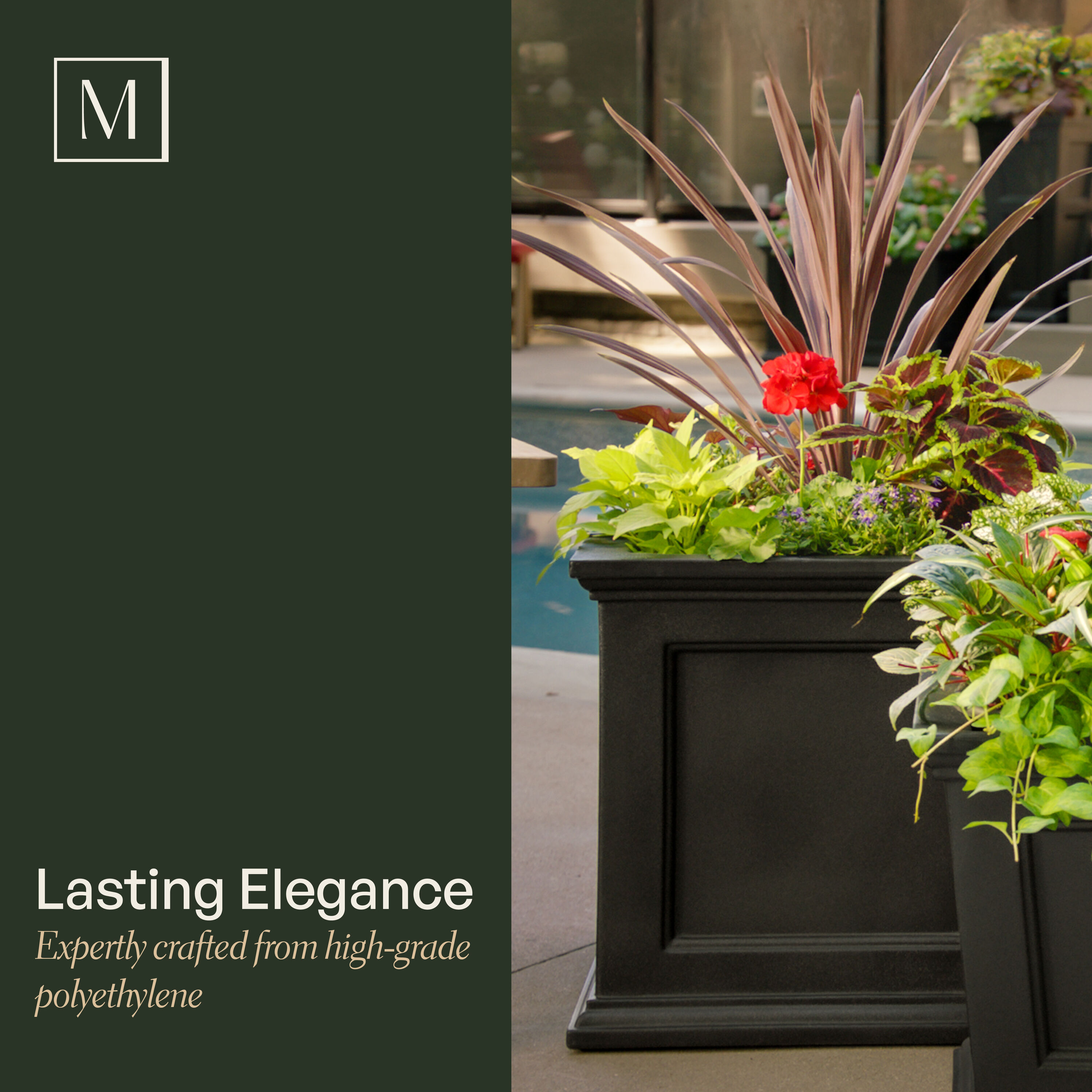 Mayne 5825-W Planter-Window-Box - View #3