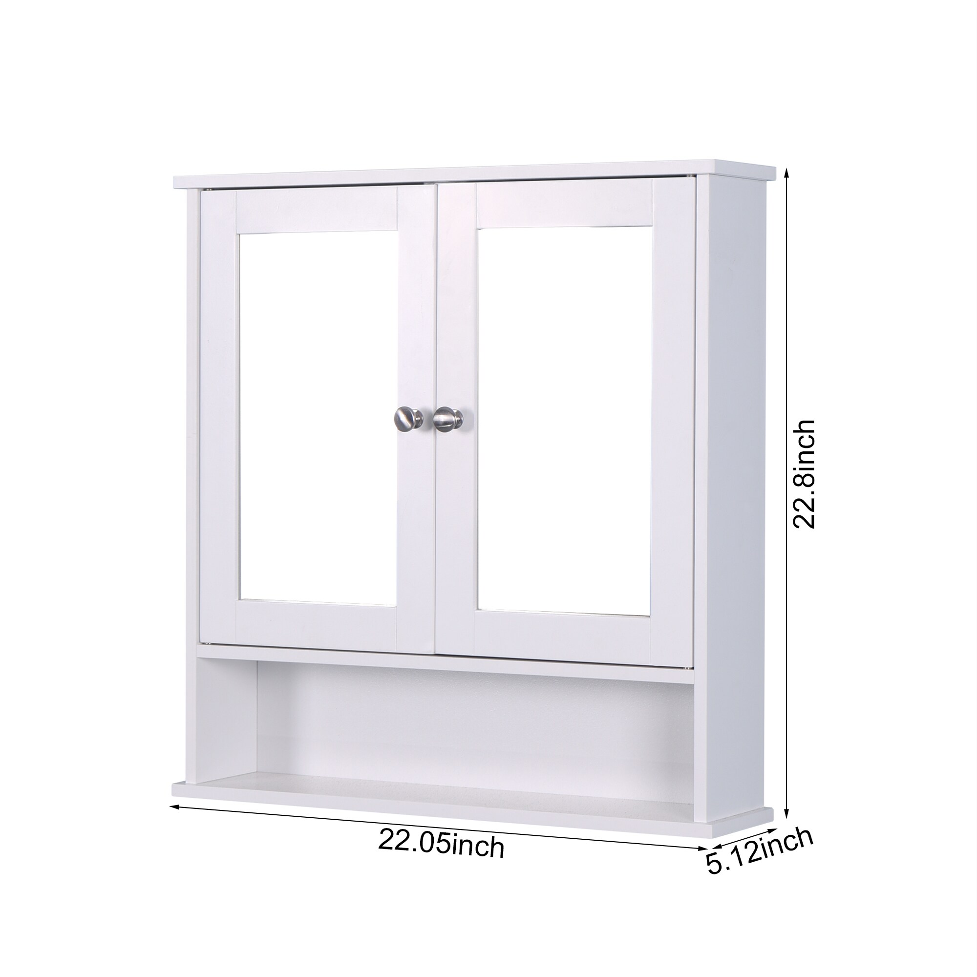 ZAKLOOP WU1922114873 Bathroom-Wall-Cabinets - View #3