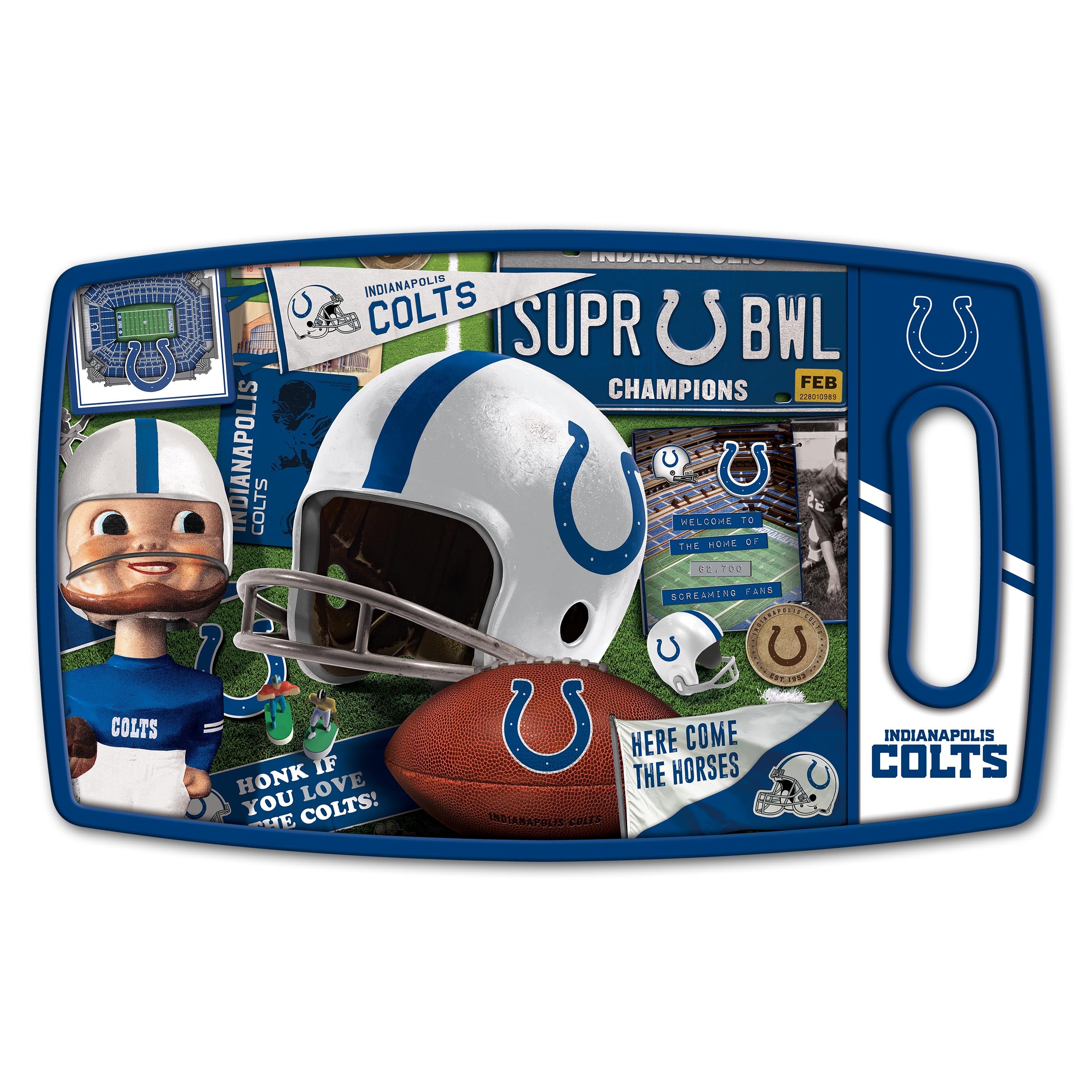 Indianapolis Colts: 2022 Outdoor Helmet - Officially Licensed NFL