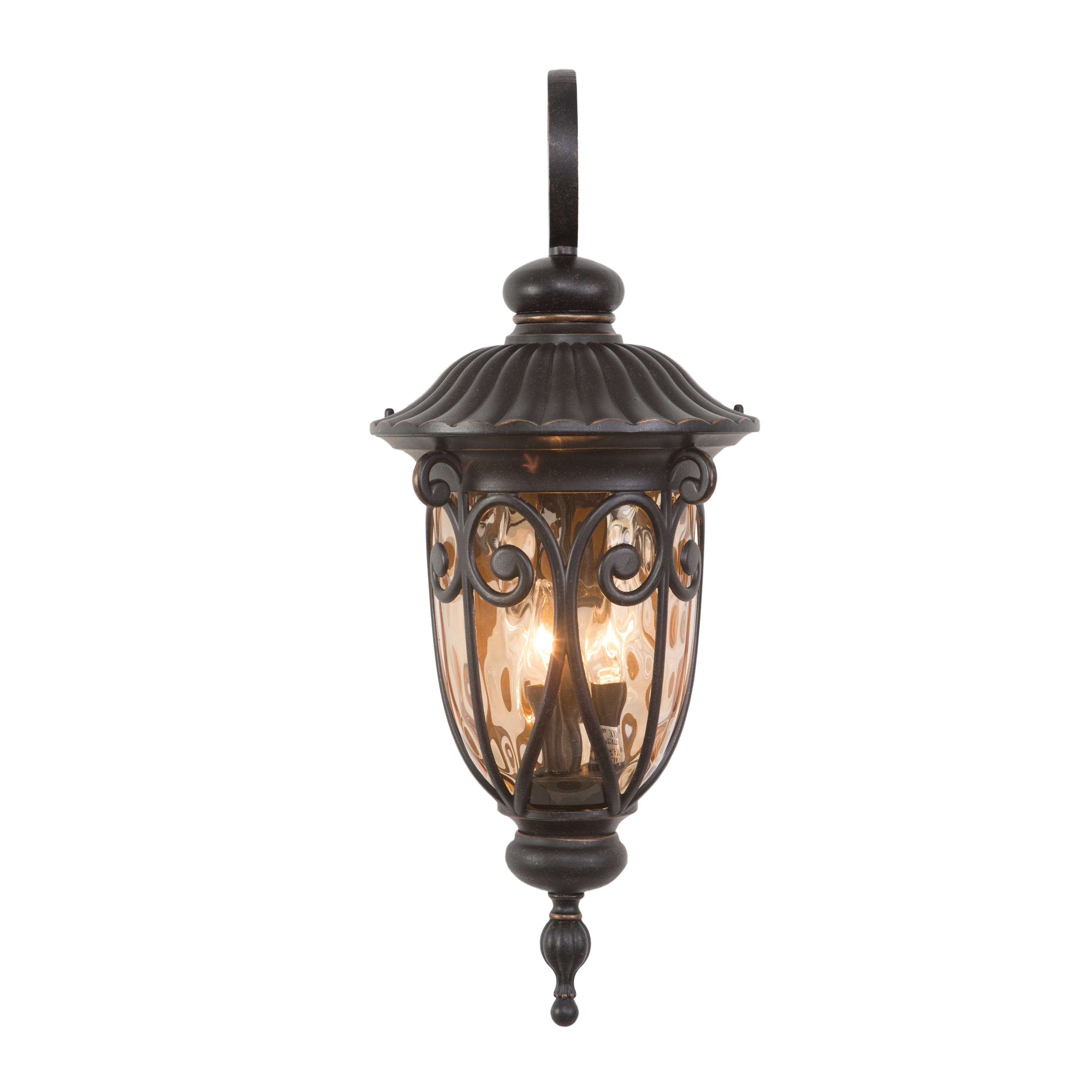 Yosemite Home Decor Viviana 3-Light 27.5-in H Oil Rubbed Bronze Outdoor ...