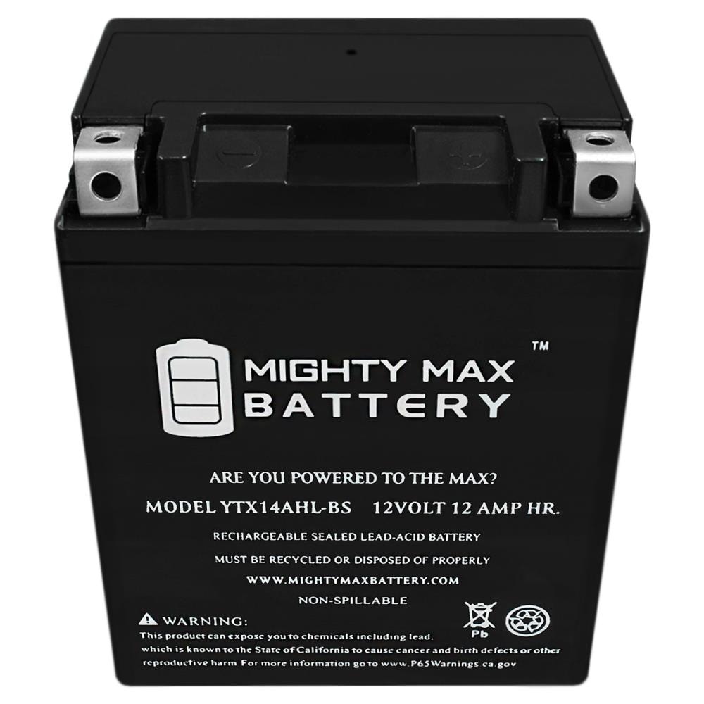 Mighty Max Battery YTX14AHL185 Power-Equipment-Batteries - View #2