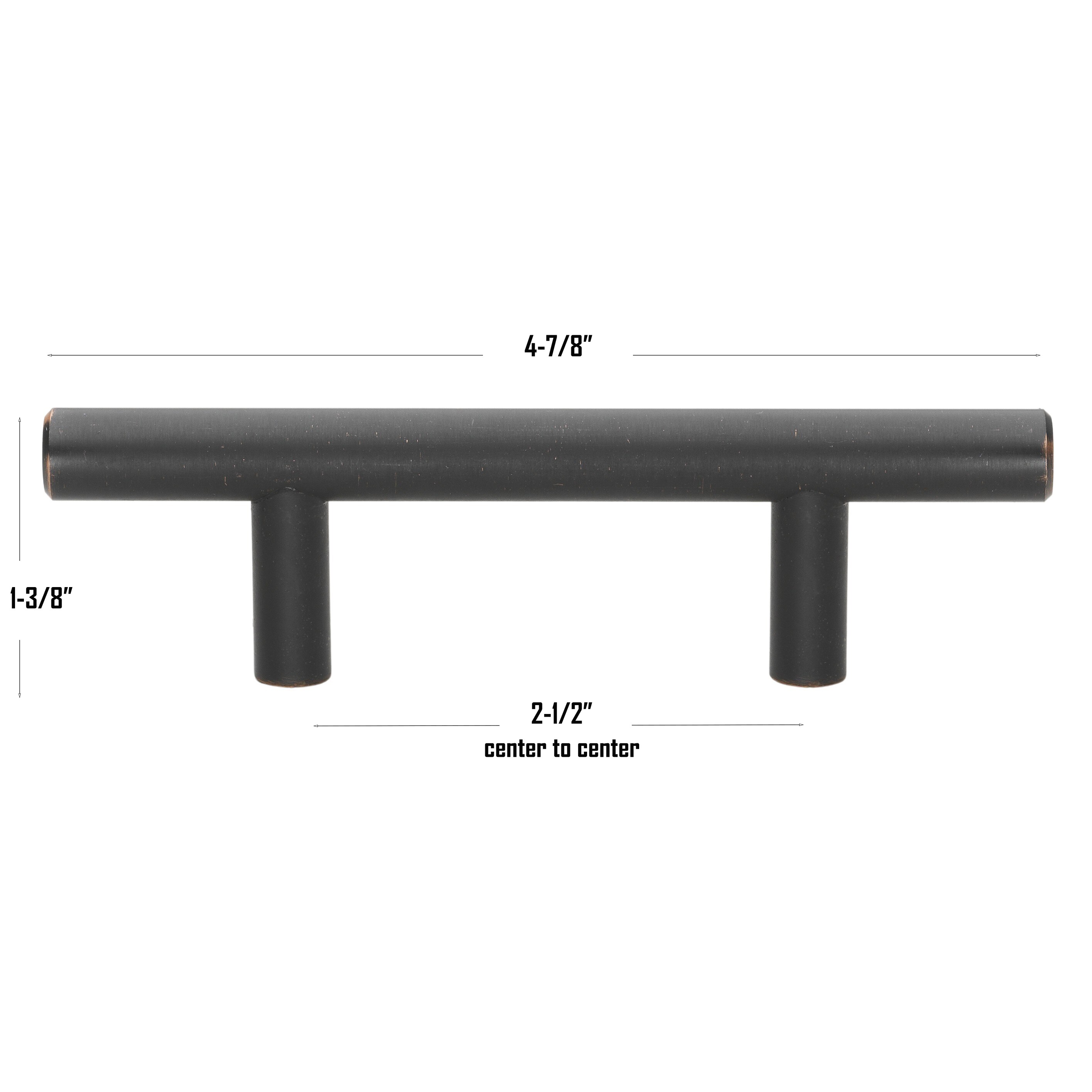 GlideRite Hardware 5007-64-ORB-5 Cabinet-Pulls - View #4