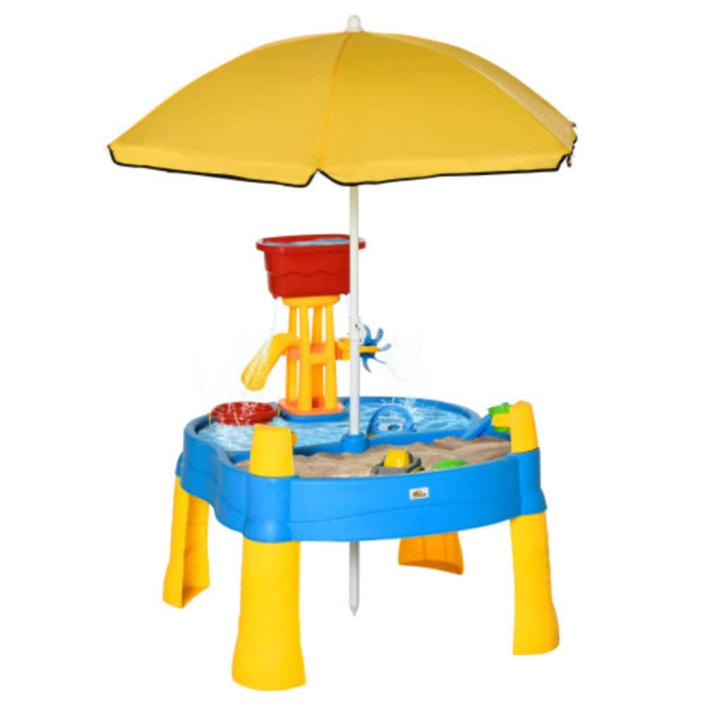 Siavonce XH54796 28.50-in x 30.75-in Multiple colors/finishes Irregular Plastic Sandbox