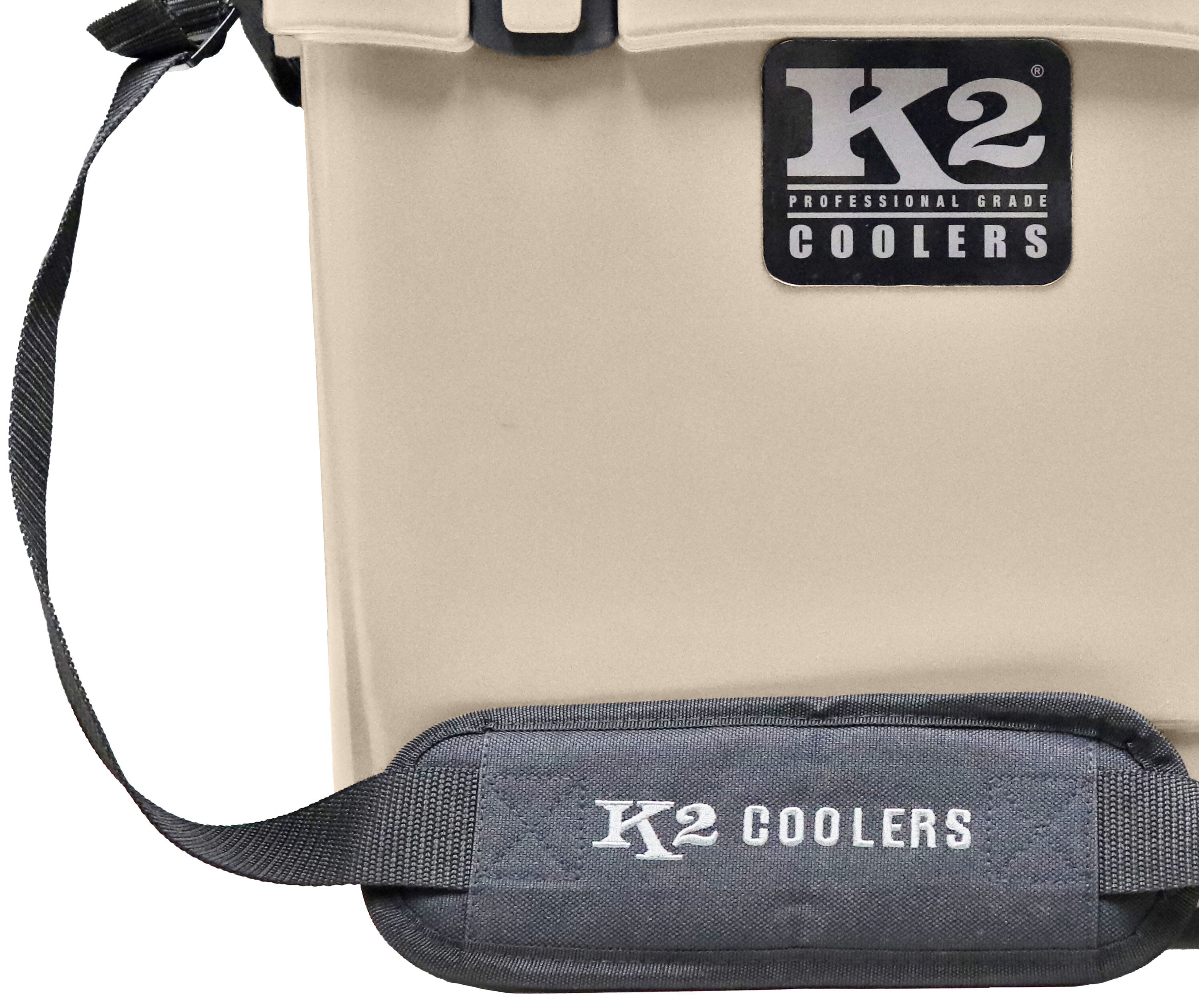 K2 Coolers Summit 20 Quart Cooler Steel Grey