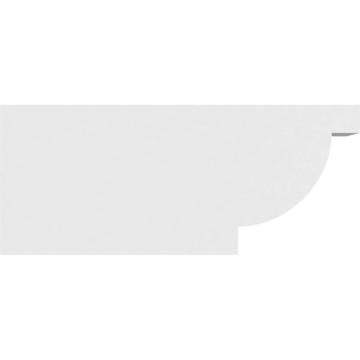 Ekena Millwork RFTP06X10X24ALP Exterior-Brackets-Braces - View #3