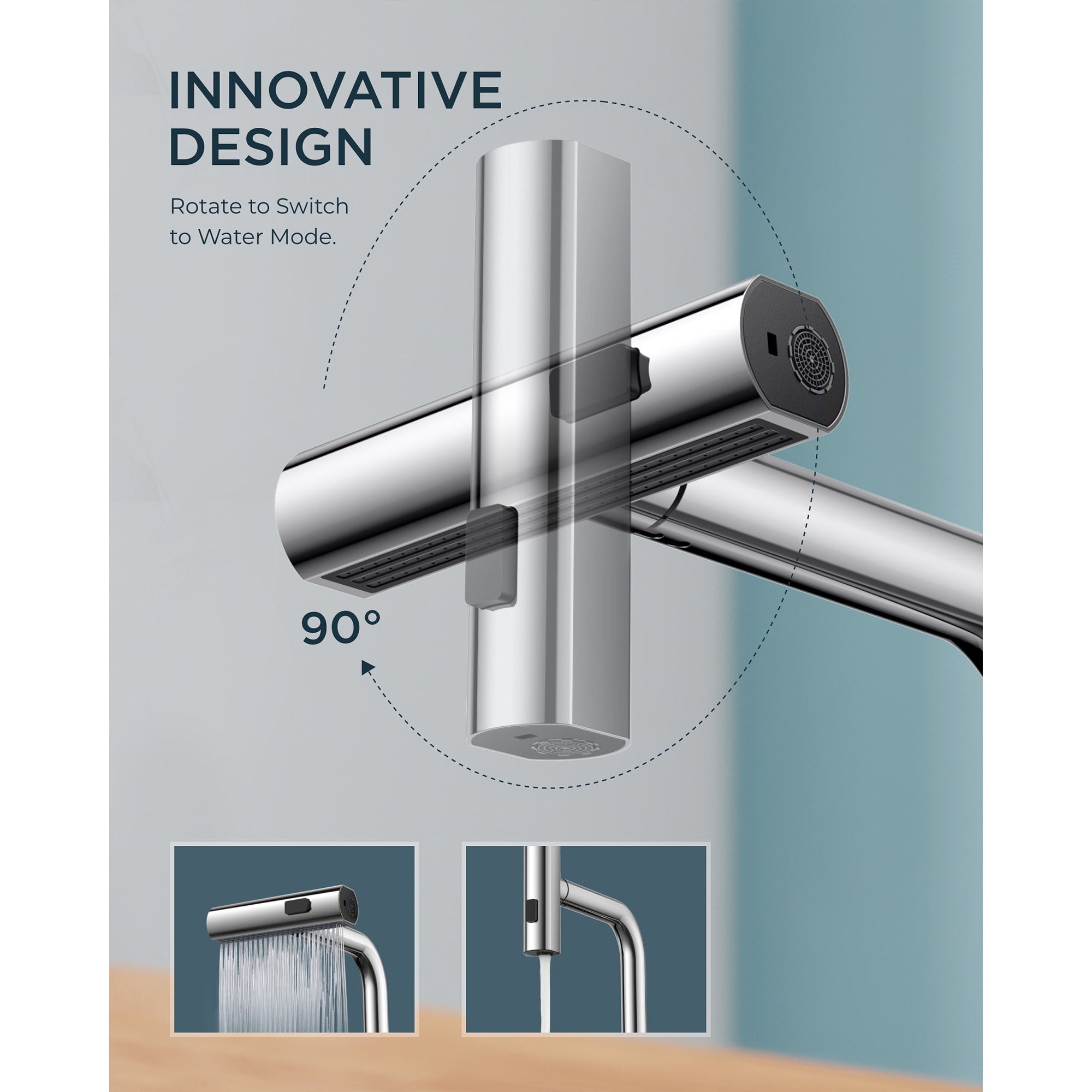 FURUISI LD35CH Kitchen-Faucets - View #5