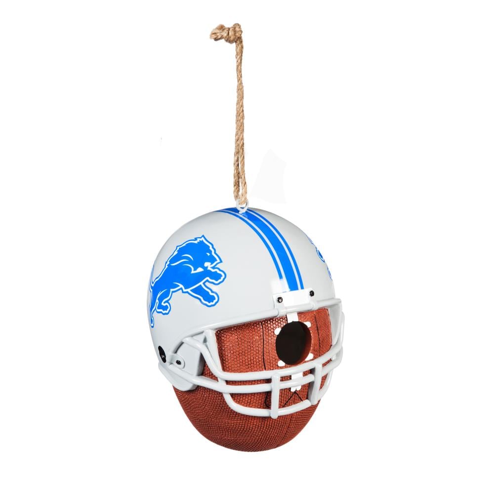 Detroit Lions Team Helmet Christmas Ornament