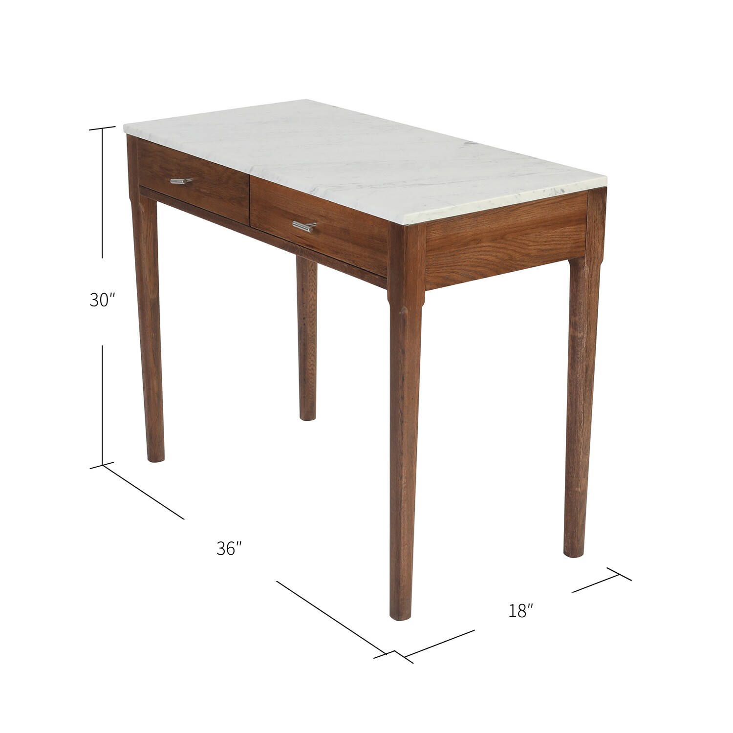 The Bianco Collection TBC-4062-PT1832-WHT Console-Sofa-Tables - View #6