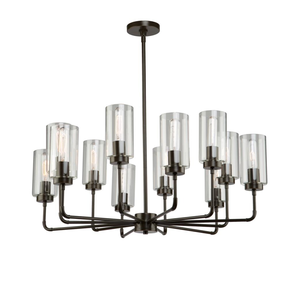 ARTCRAFT SC13132OB Ray 12-Light Oil Rubbed Bronze Transitional Chandelier