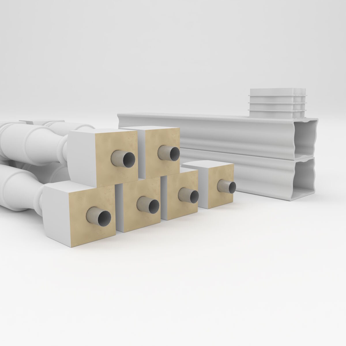 Ekena Millwork BALK42X036HMA railings - View #6
