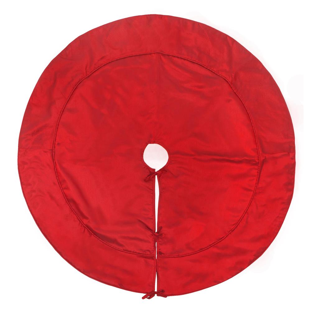 Vickerman QTX190603 Tree Skirt 54-Inches Red Tree skirt
