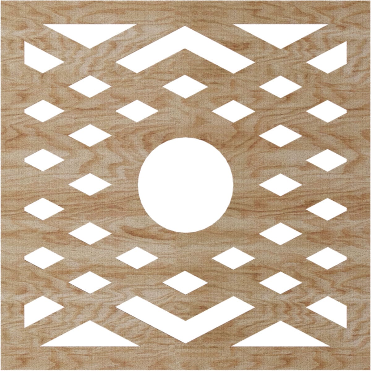 Ekena Millwork CMWP40X40X0375CHRO Ceiling-Medallions - View #4