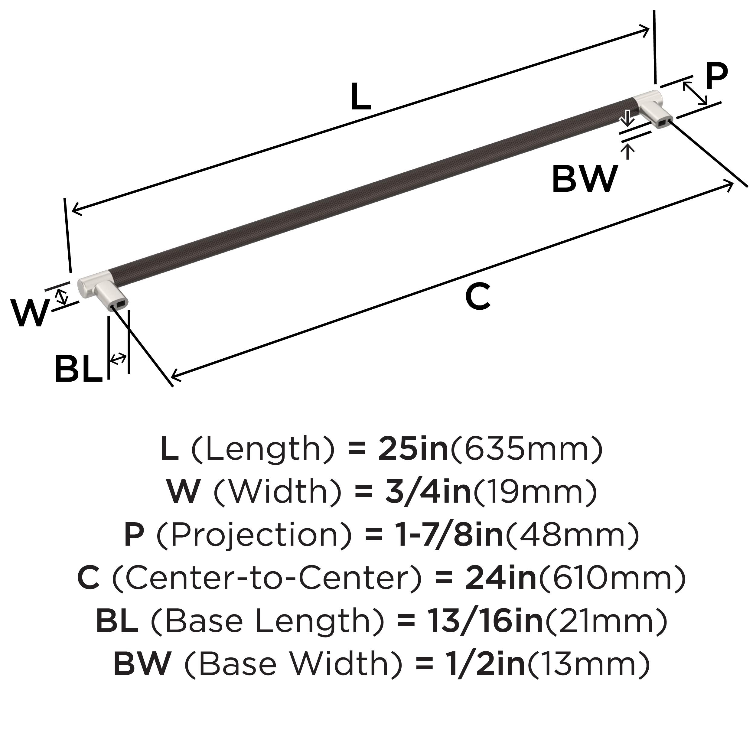 Amerock BP54042G10ORB Cabinet-Pulls - View #5