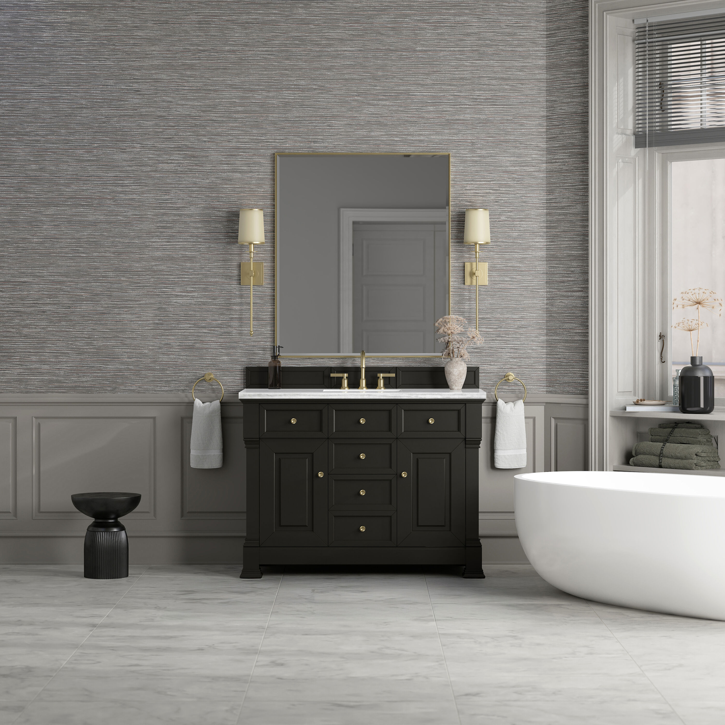 James Martin Vanities 547-V48-BKO-3AF Bath-Vanity-Combo - View #3