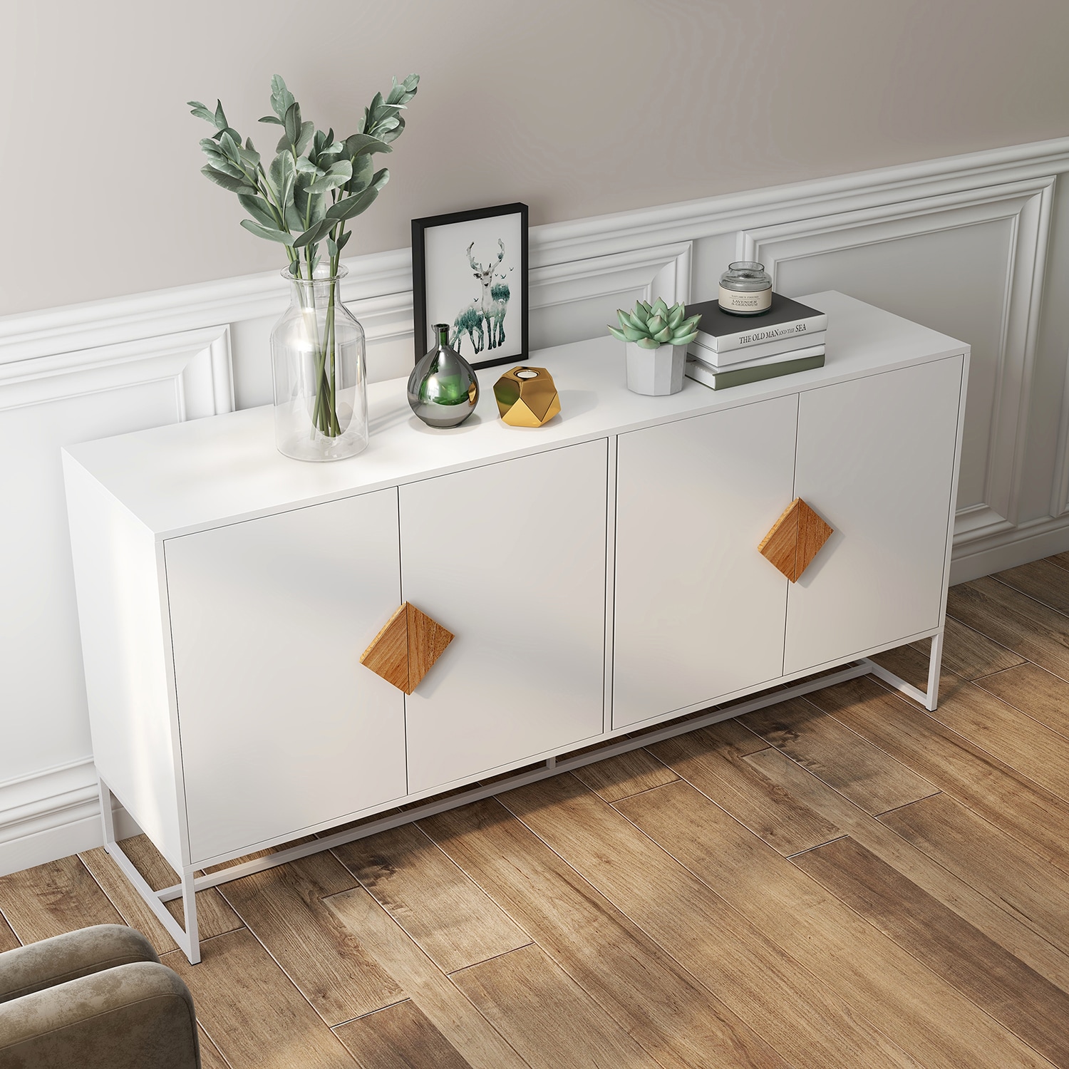 SINOFURN SYB260015GY Dining-Kitchen-Storarge - View #6