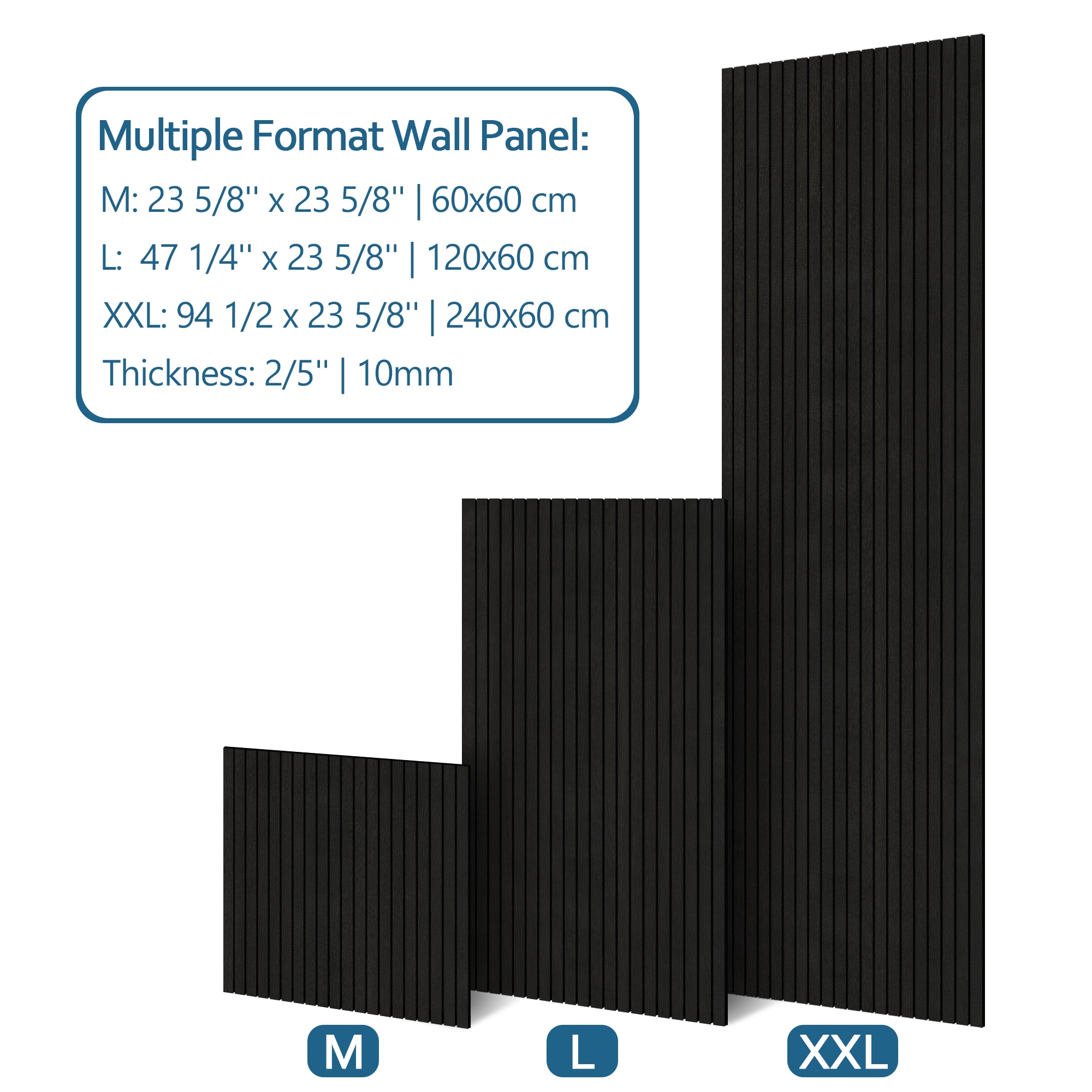 SUNWINGS APLX-BLK-4 Wall-Planks - View #3