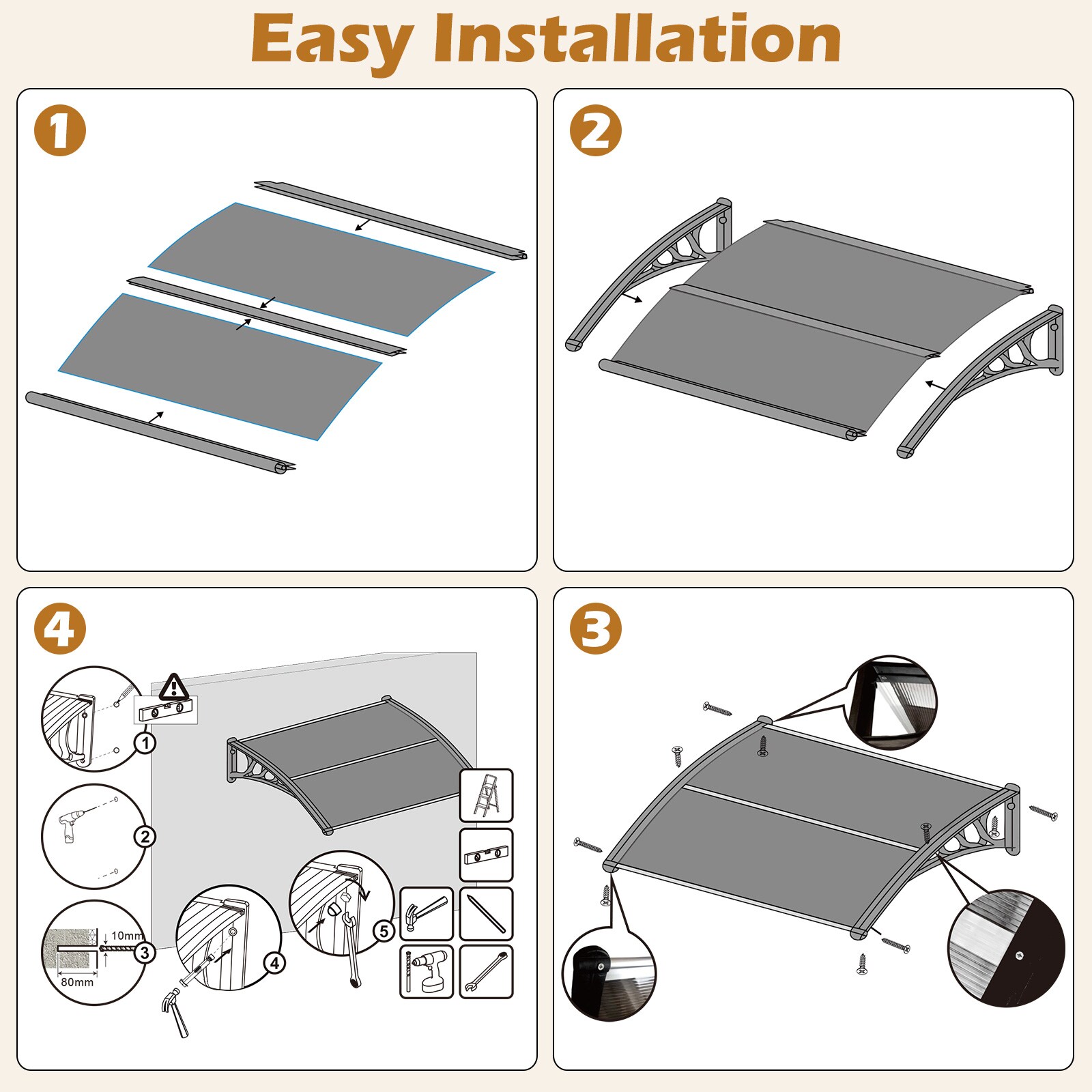 Slickblue D-CO-FC92211PN awnings - View #8